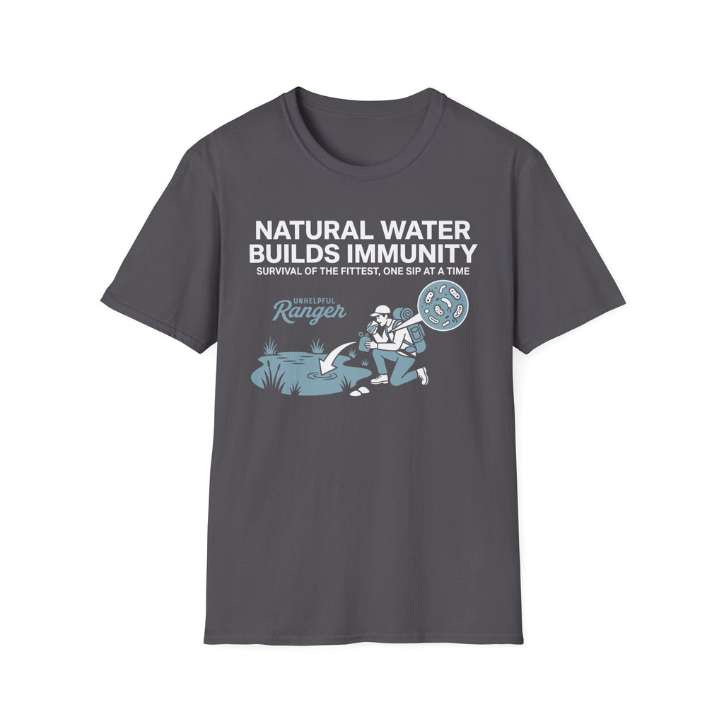 Natural Water Builds Immunity T-Shirt