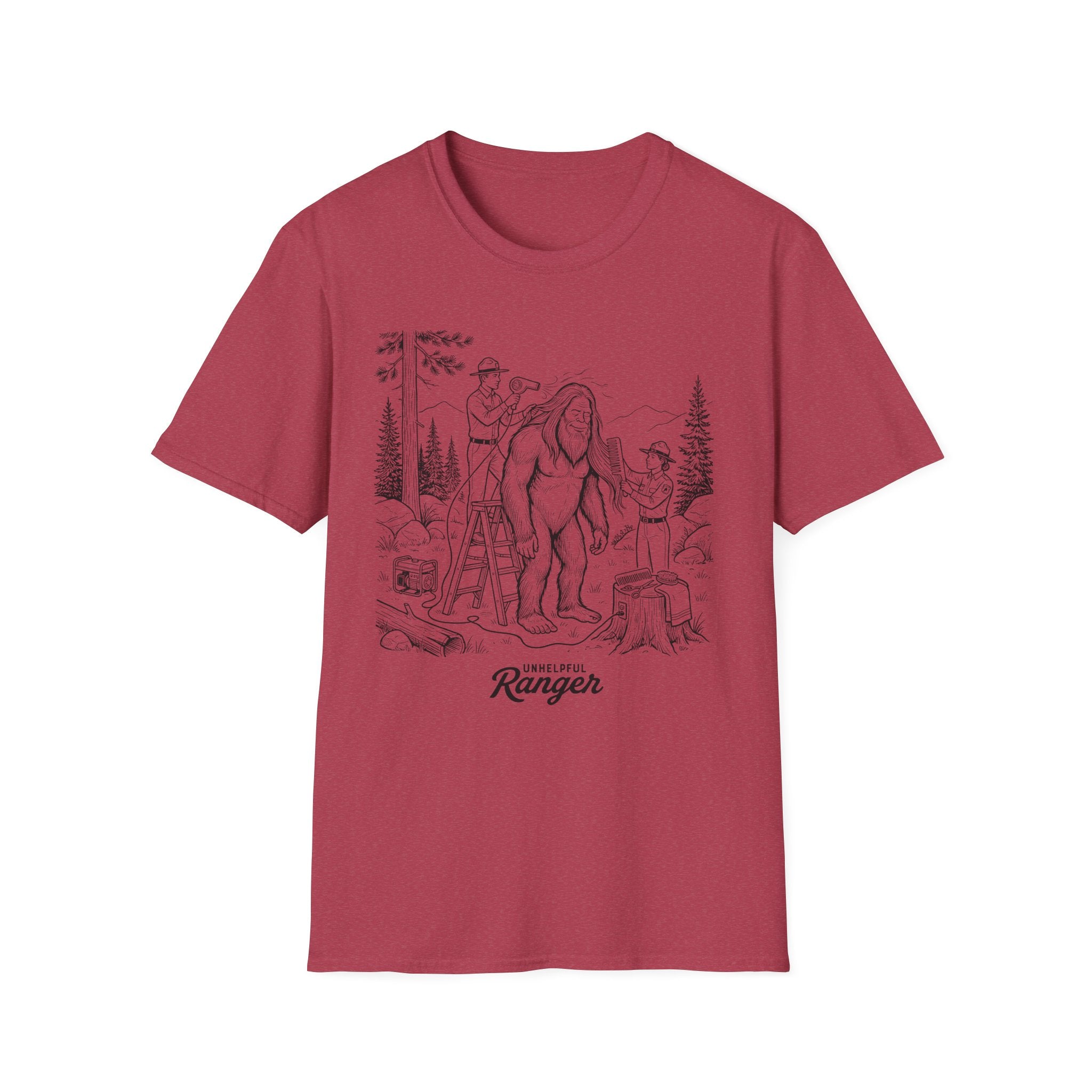 Sasquatch Forest Salon T-Shirt