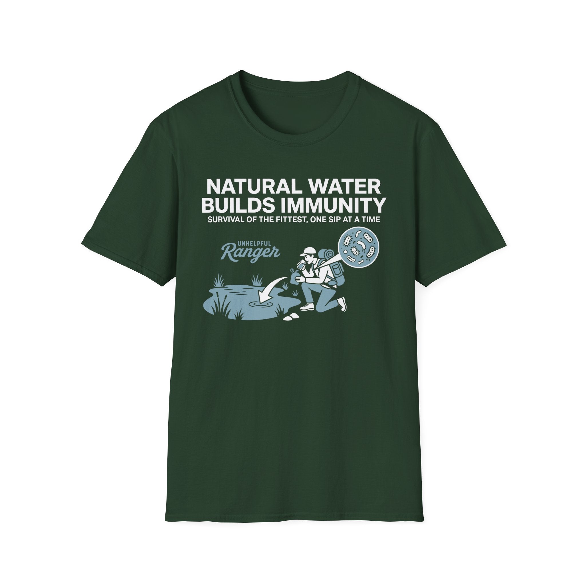 Natural Water Builds Immunity T-Shirt