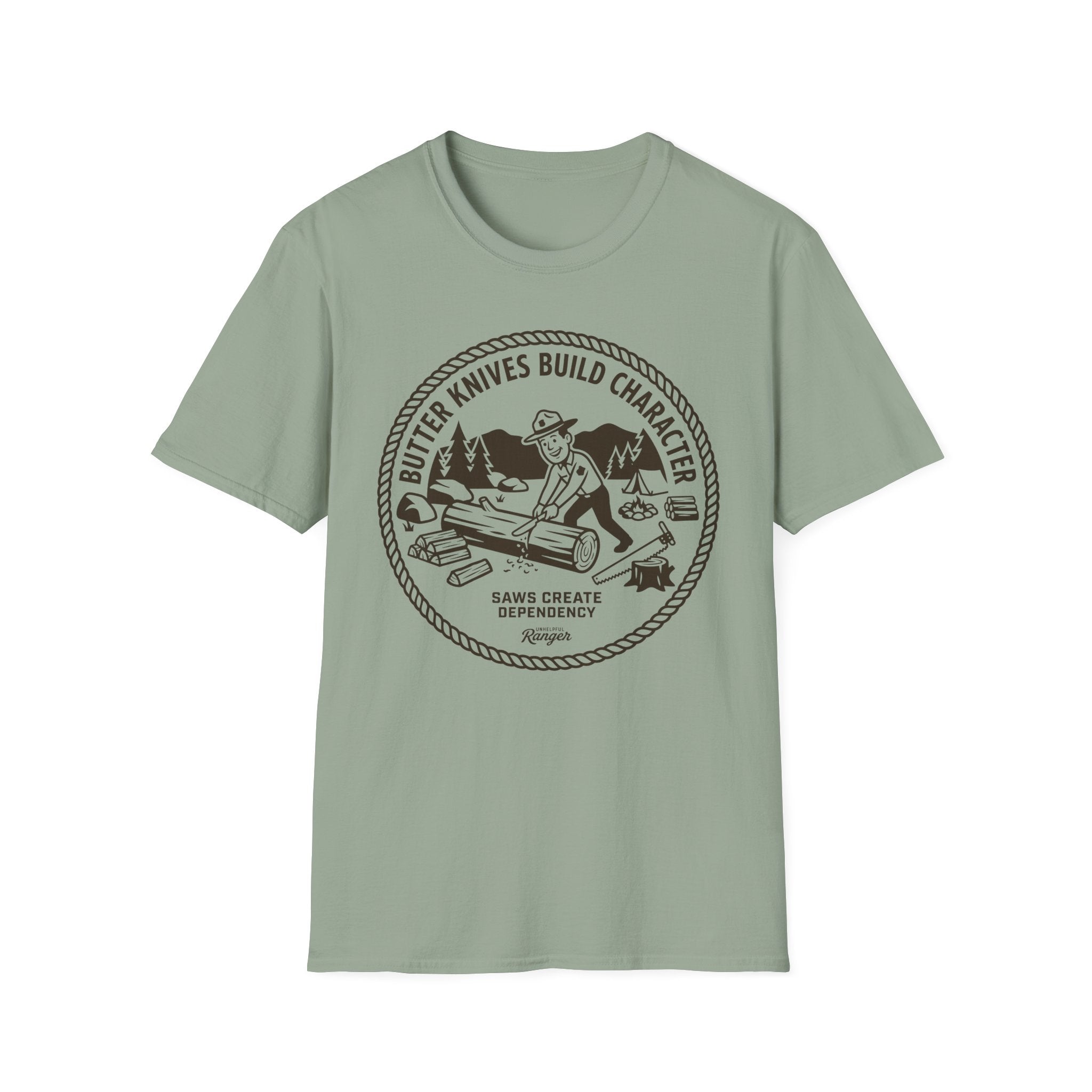 Butter Knife Lumberjack T-Shirt