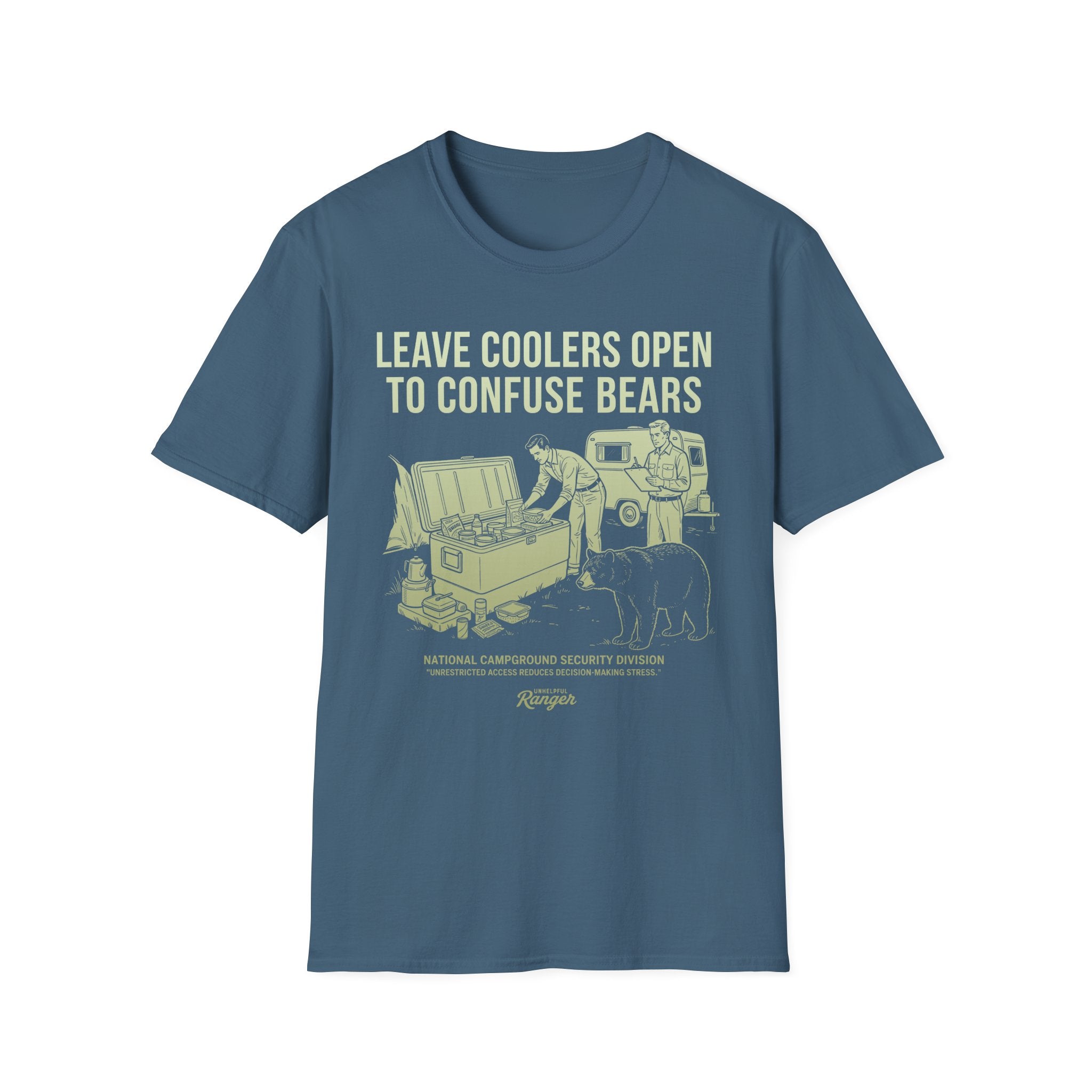 Leave Coolers Open to Confuse Bears T-Shirt