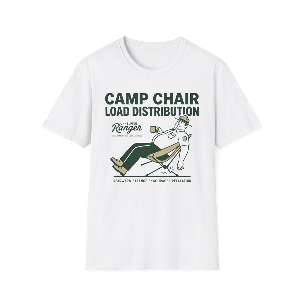 Camp Chair Load Distribution T-Shirt