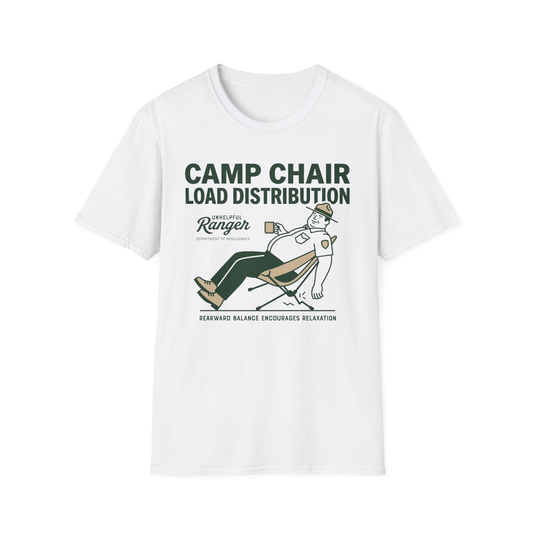 Camp Chair Load Distribution T-Shirt