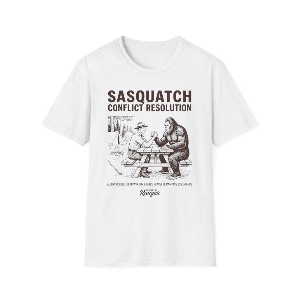 Sasquatch Arm Wrestle T-Shirt