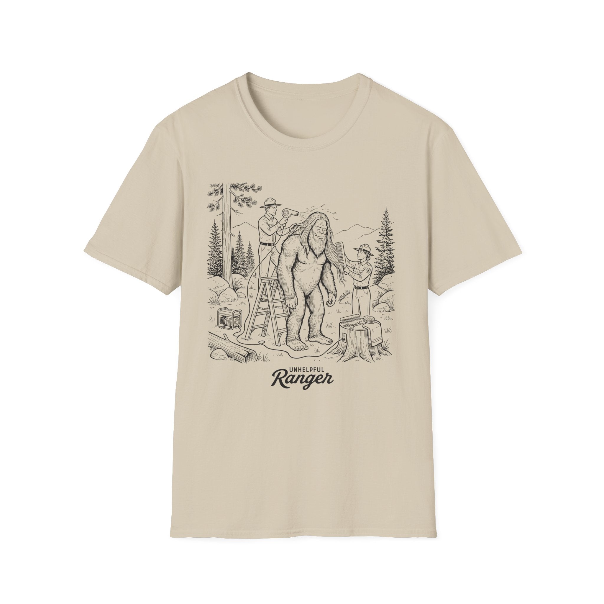 Sasquatch Forest Salon T-Shirt