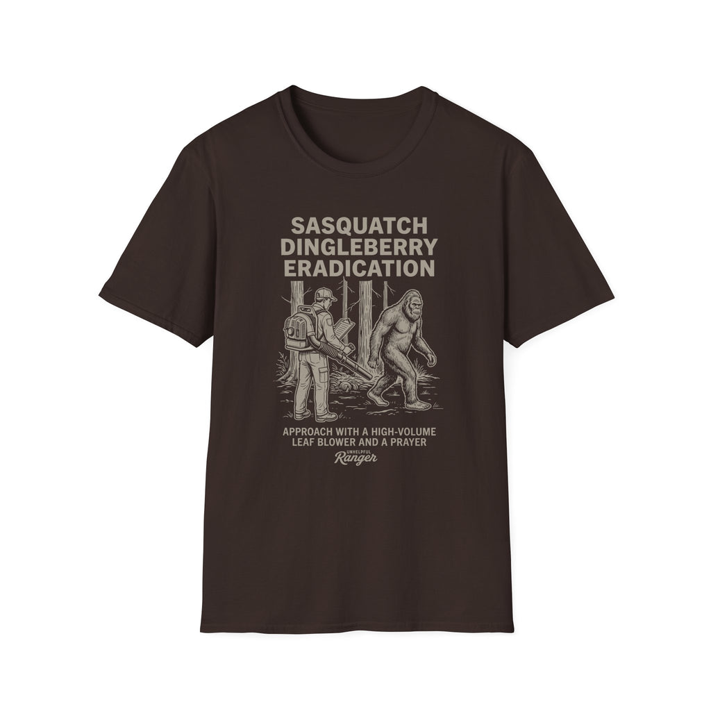 Sasquatch Dingleberry Eradication T-Shirt
