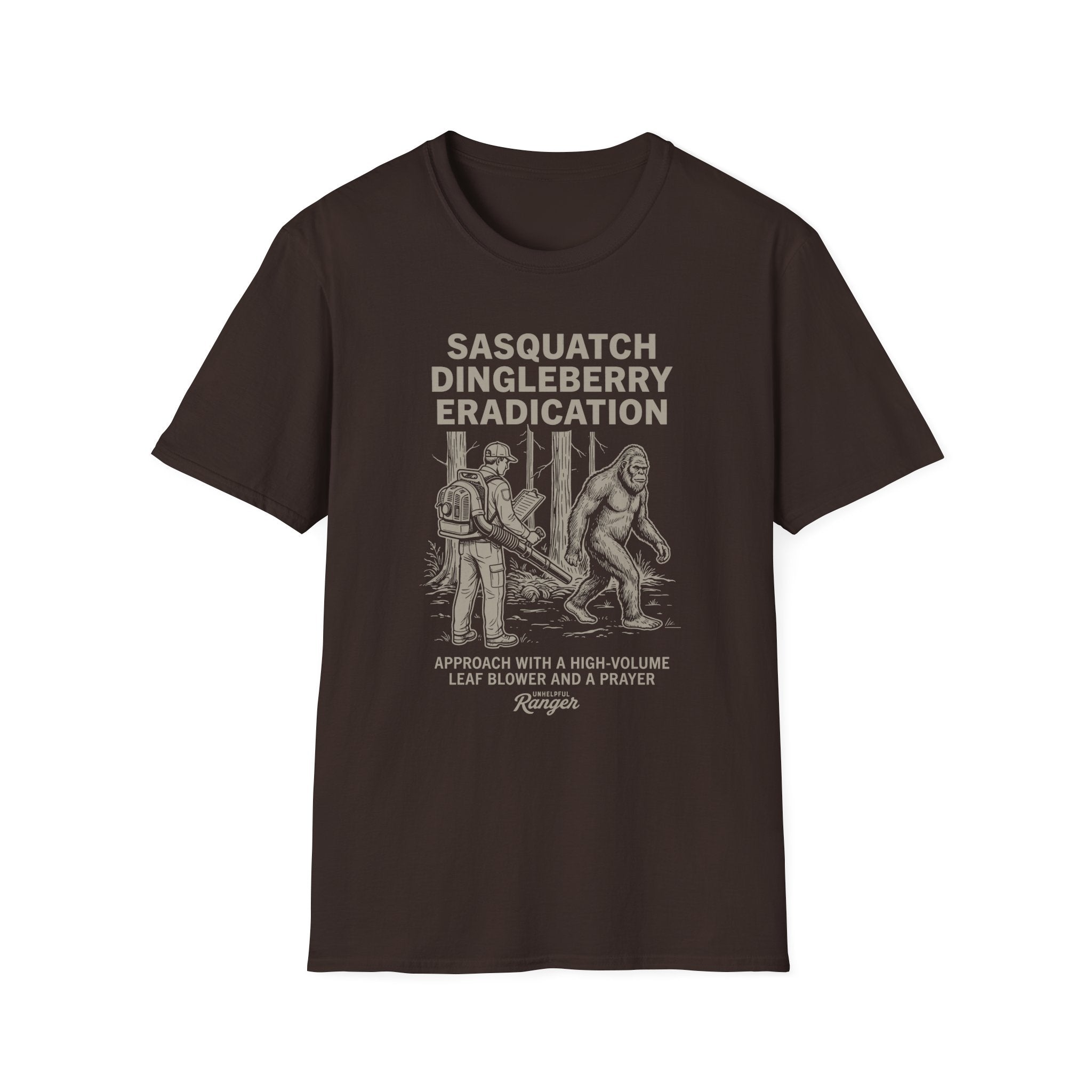 Sasquatch Dingleberry Eradication T-Shirt