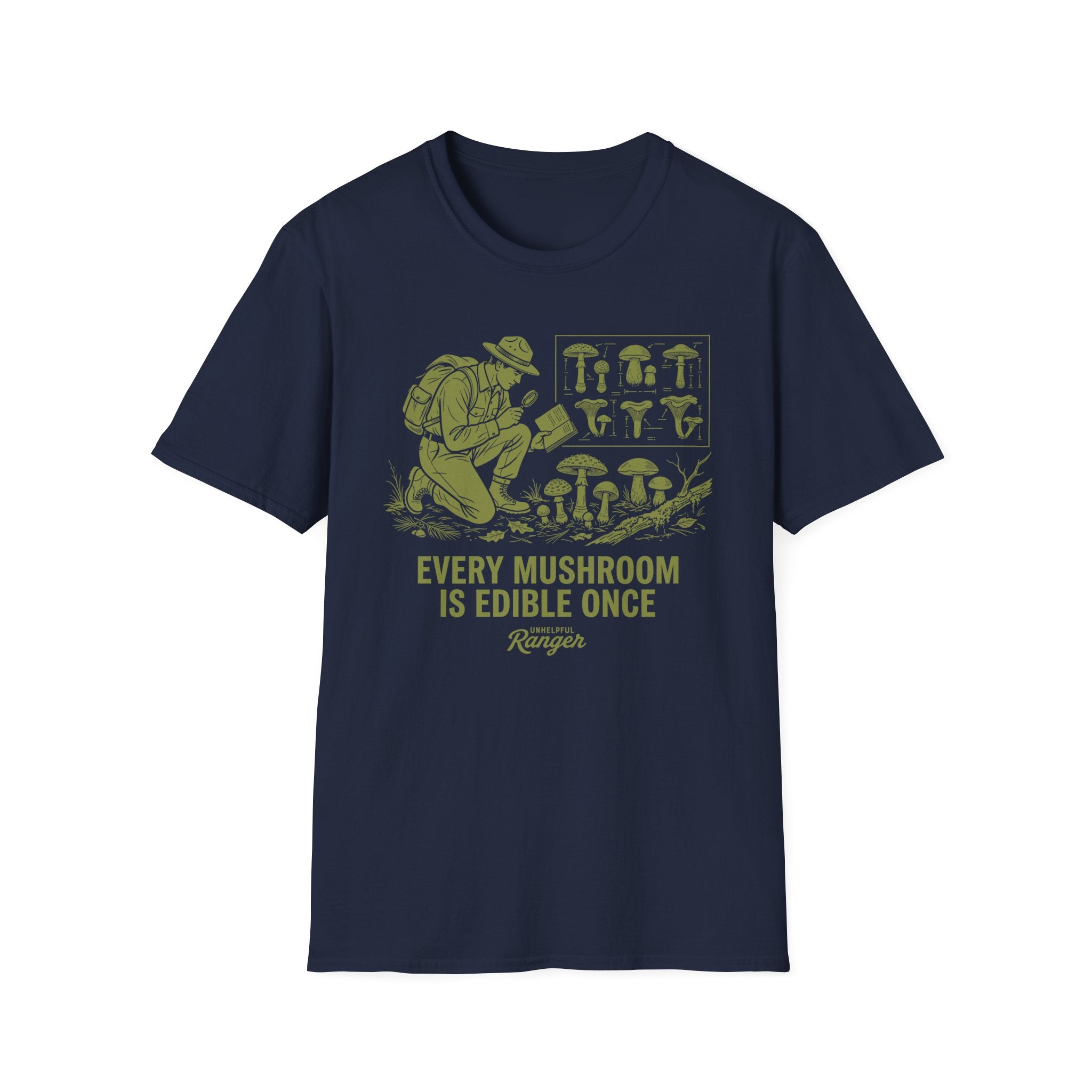Every Mushroom is Edible Once T-Shirt
