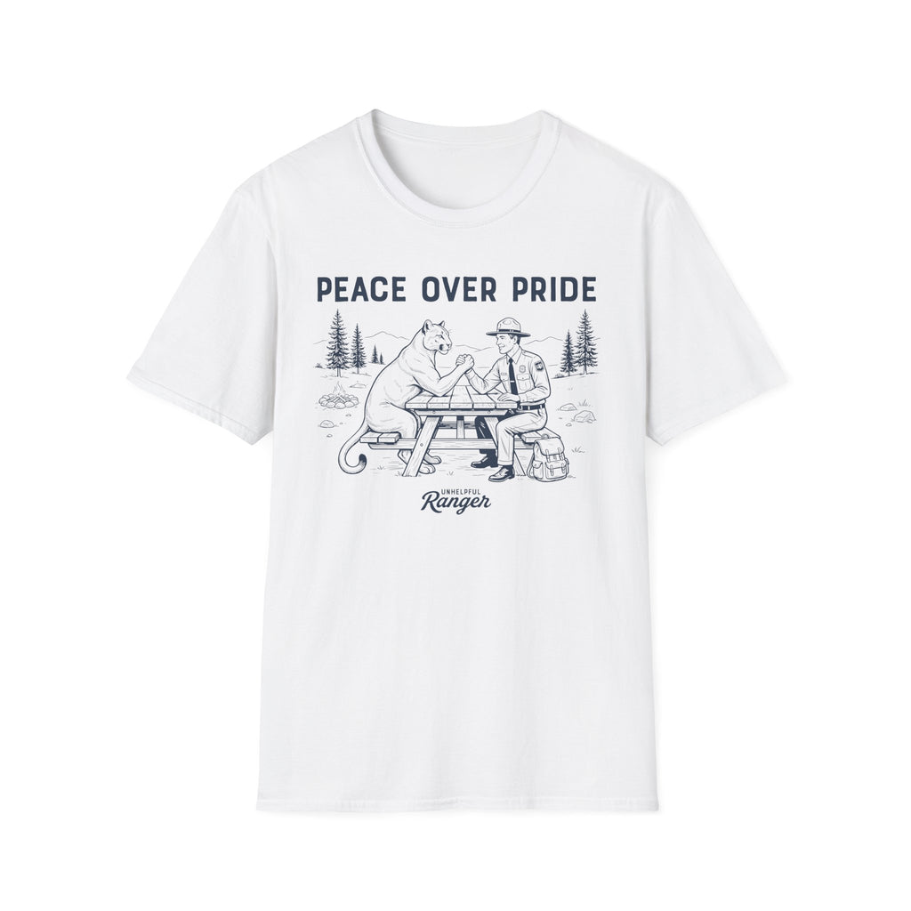 Mountain Lion Arm Wrestle T-Shirt
