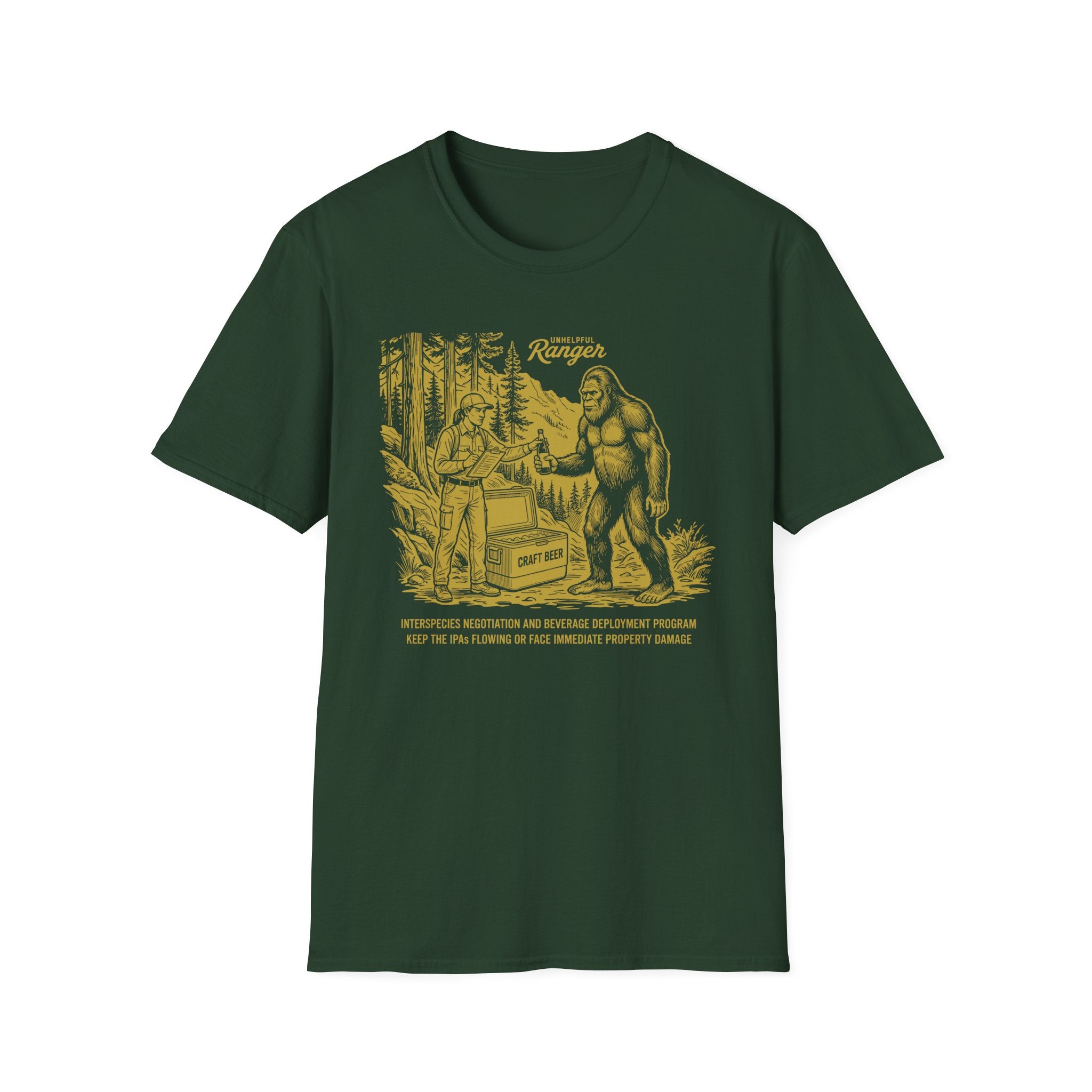 Sasquatch Beer Bribes T-Shirt