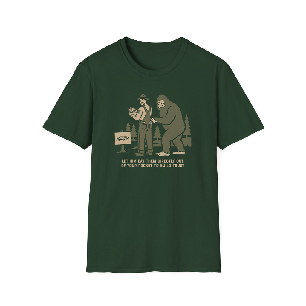 Sasquatch Hot Dog Secrets T-Shirt