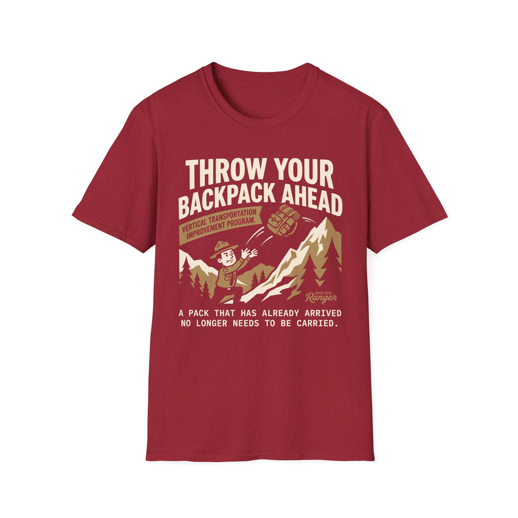 Throw Your Backpack Ahead T-Shirt
