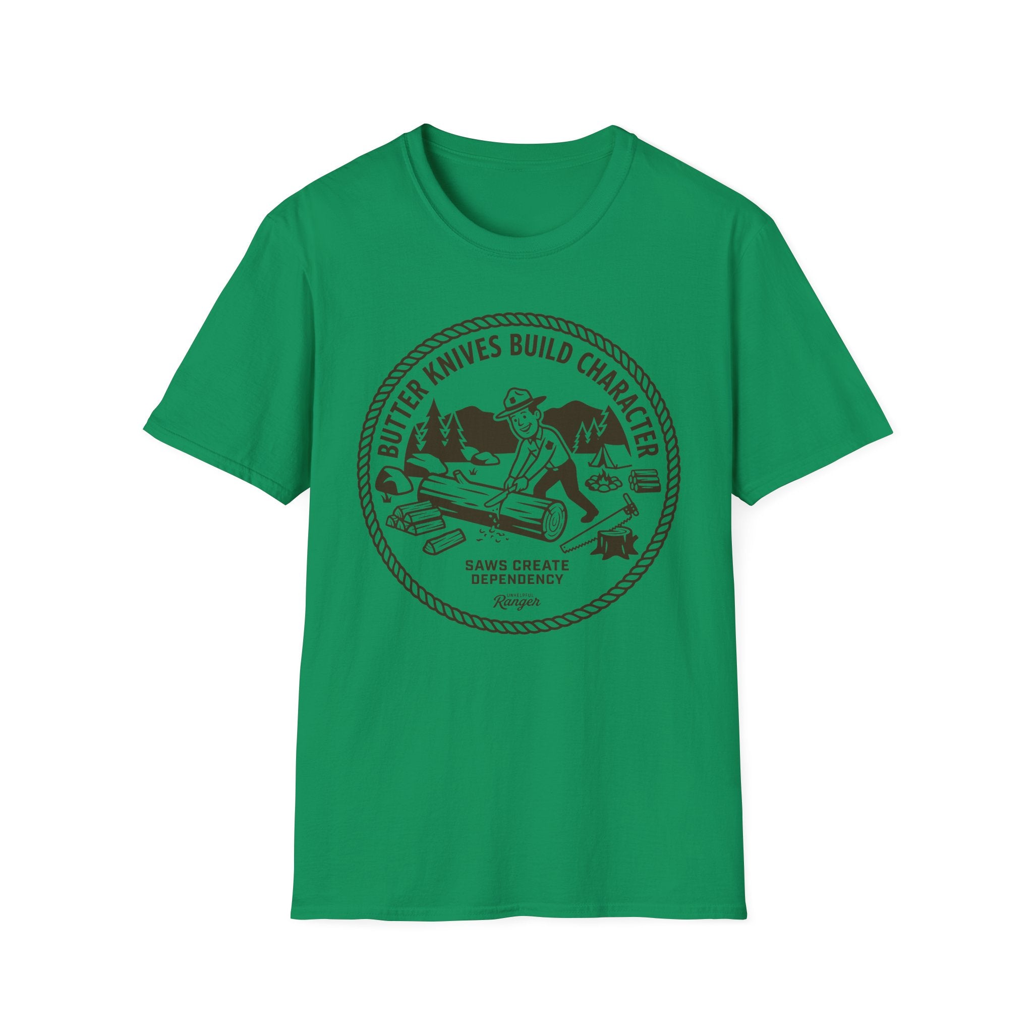 Butter Knife Lumberjack T-Shirt