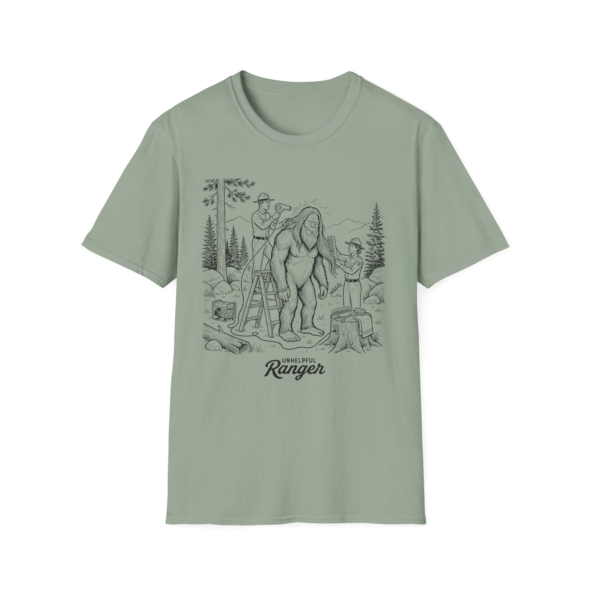 Sasquatch Forest Salon T-Shirt