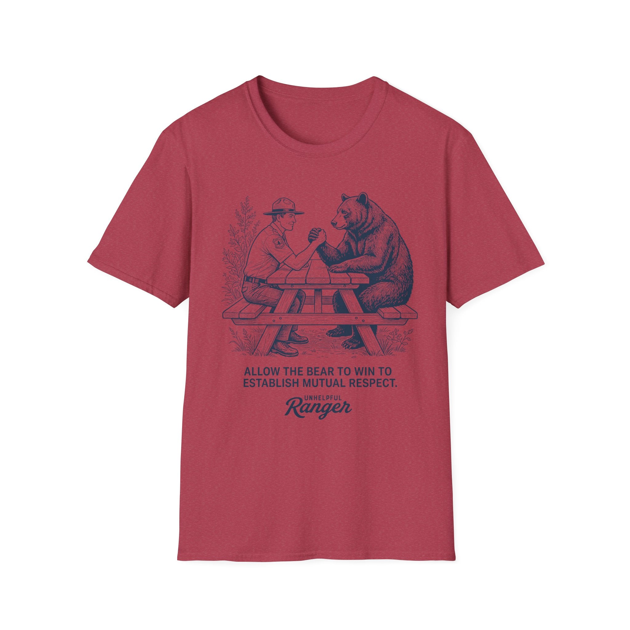 Bear Arm Wrestle T-Shirt