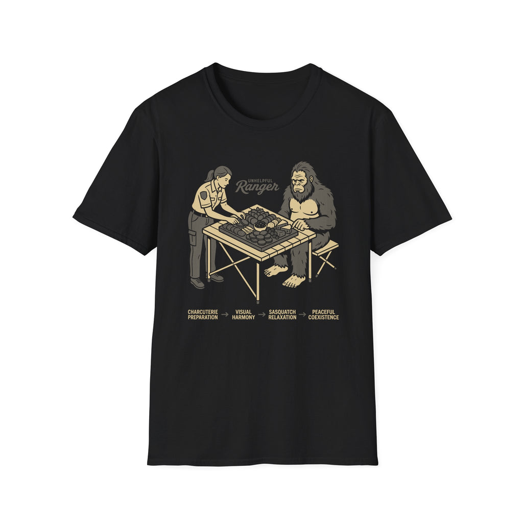 Sasquatch Grazing Board T-Shirt