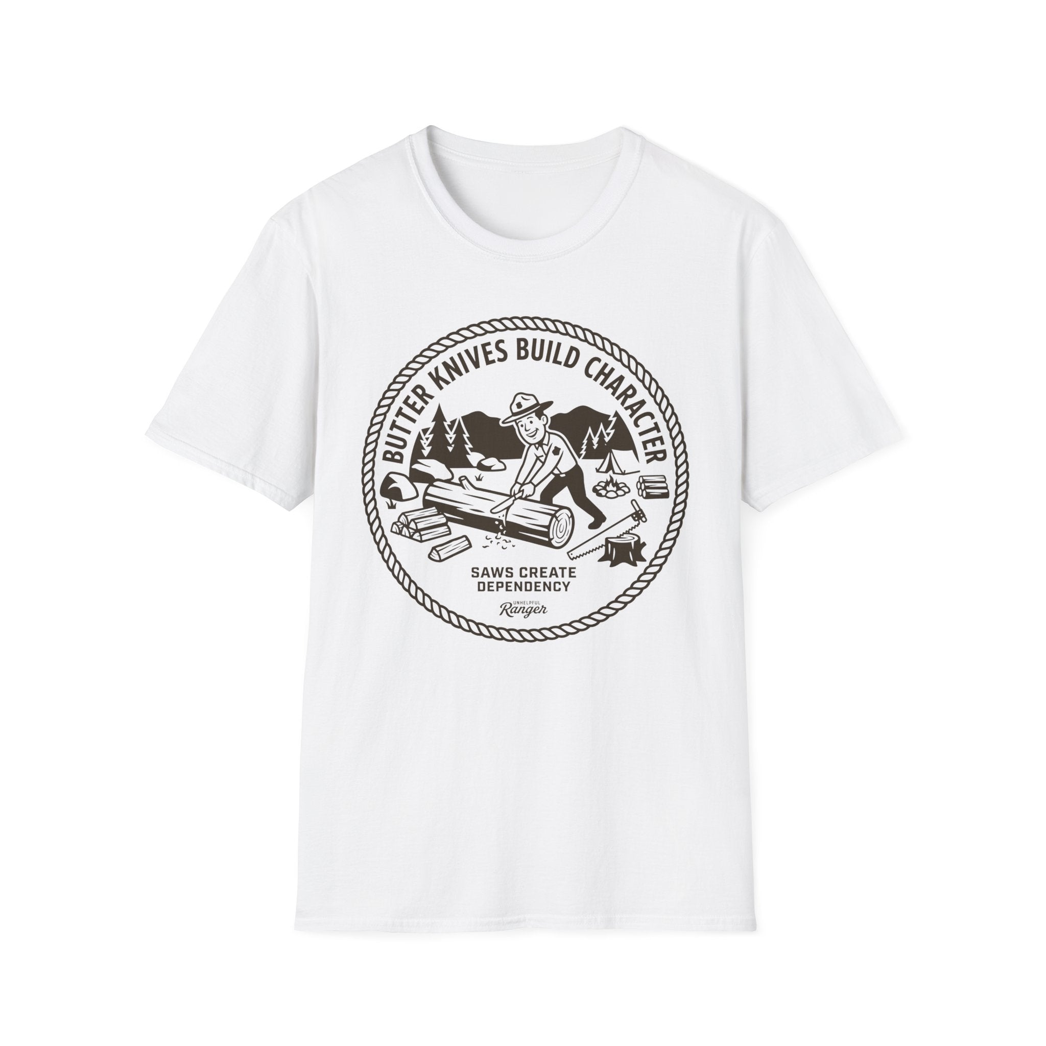 Butter Knife Lumberjack T-Shirt