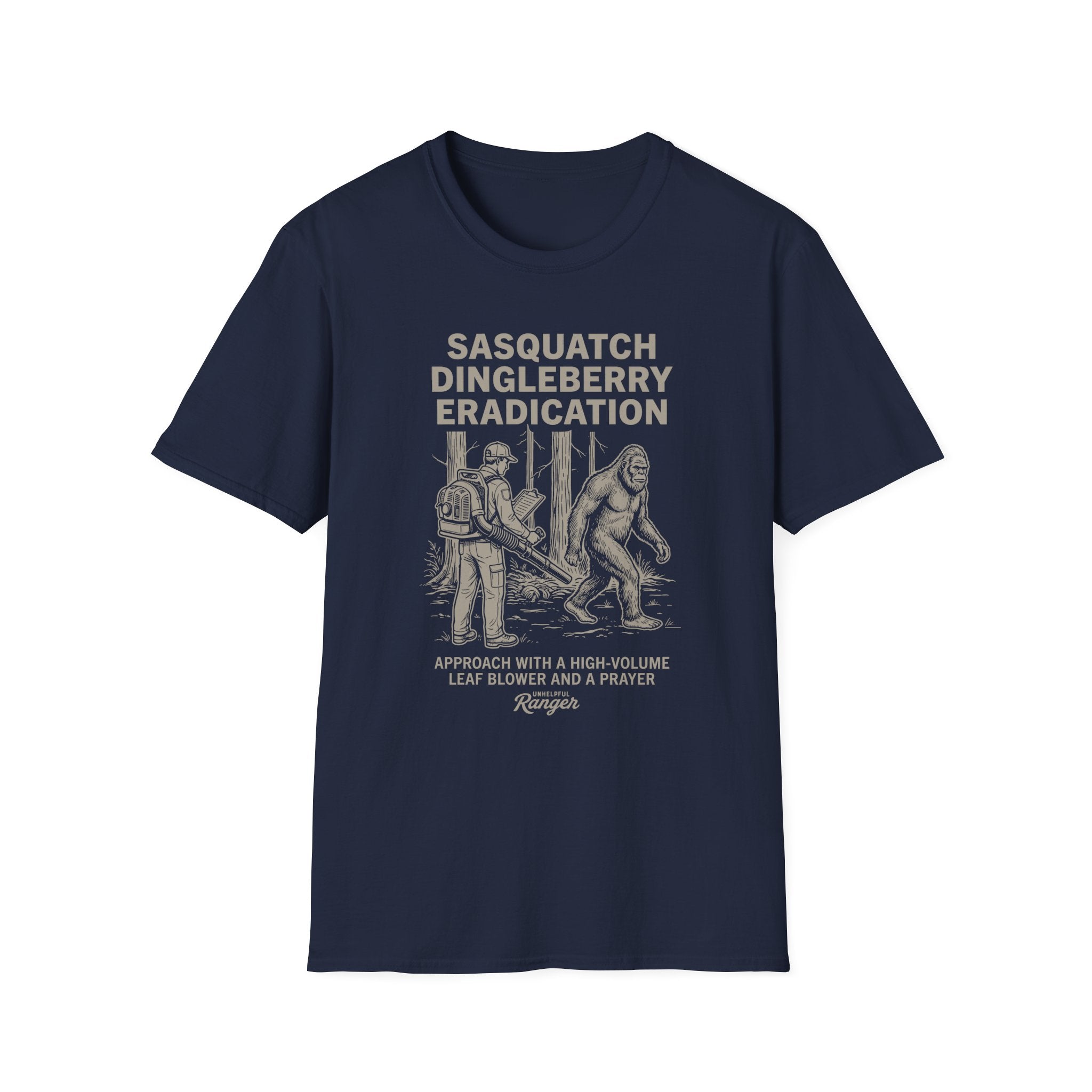 Sasquatch Dingleberry Eradication T-Shirt