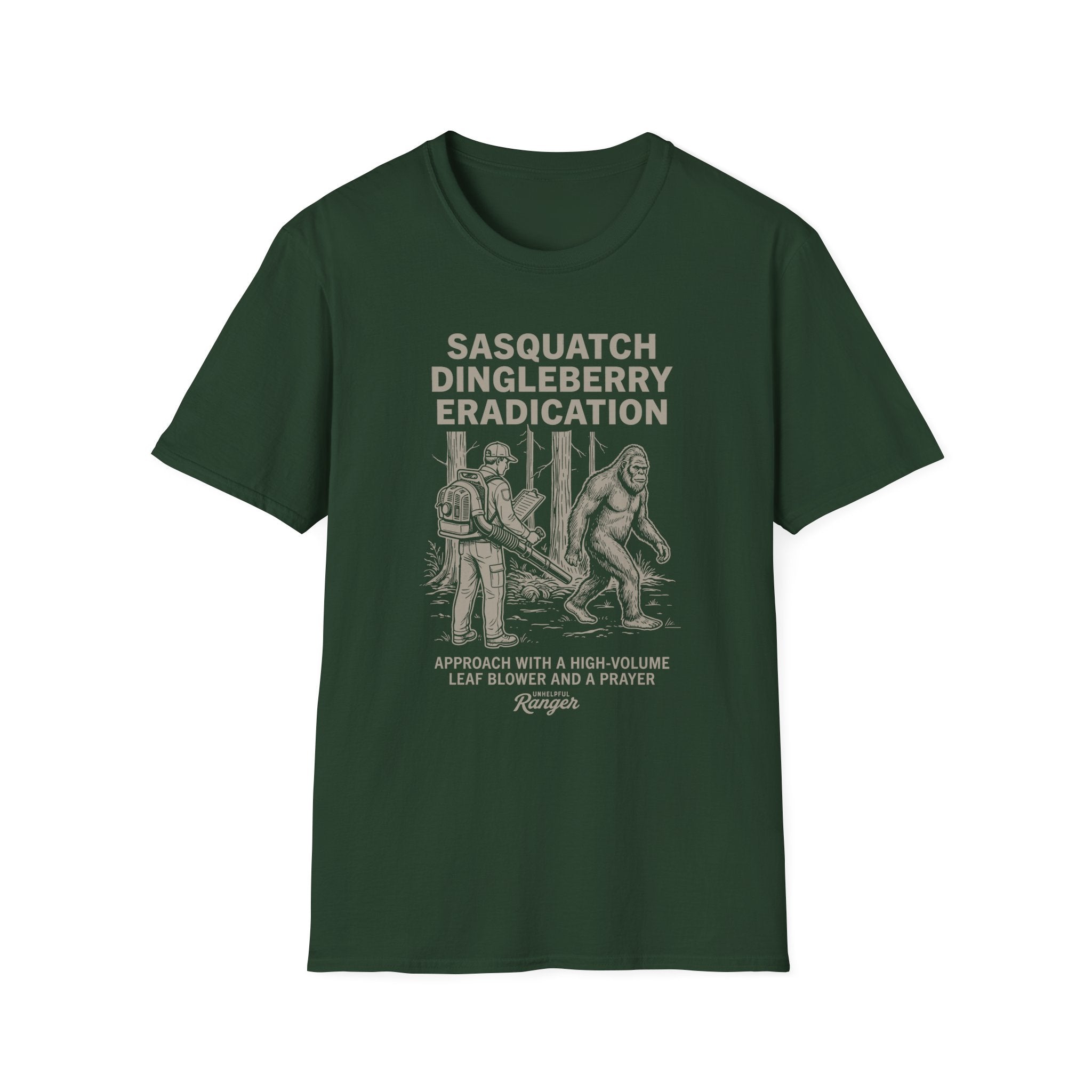 Sasquatch Dingleberry Eradication T-Shirt