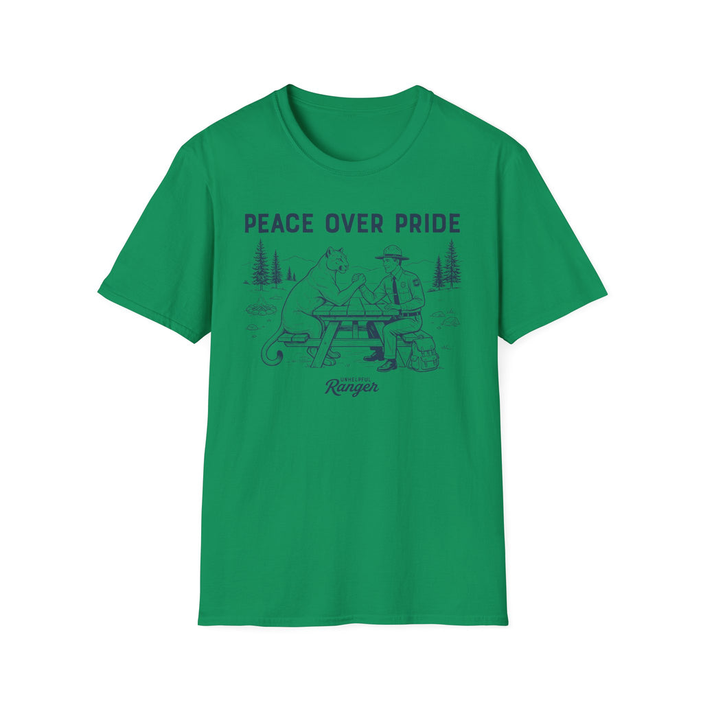 Mountain Lion Arm Wrestle T-Shirt
