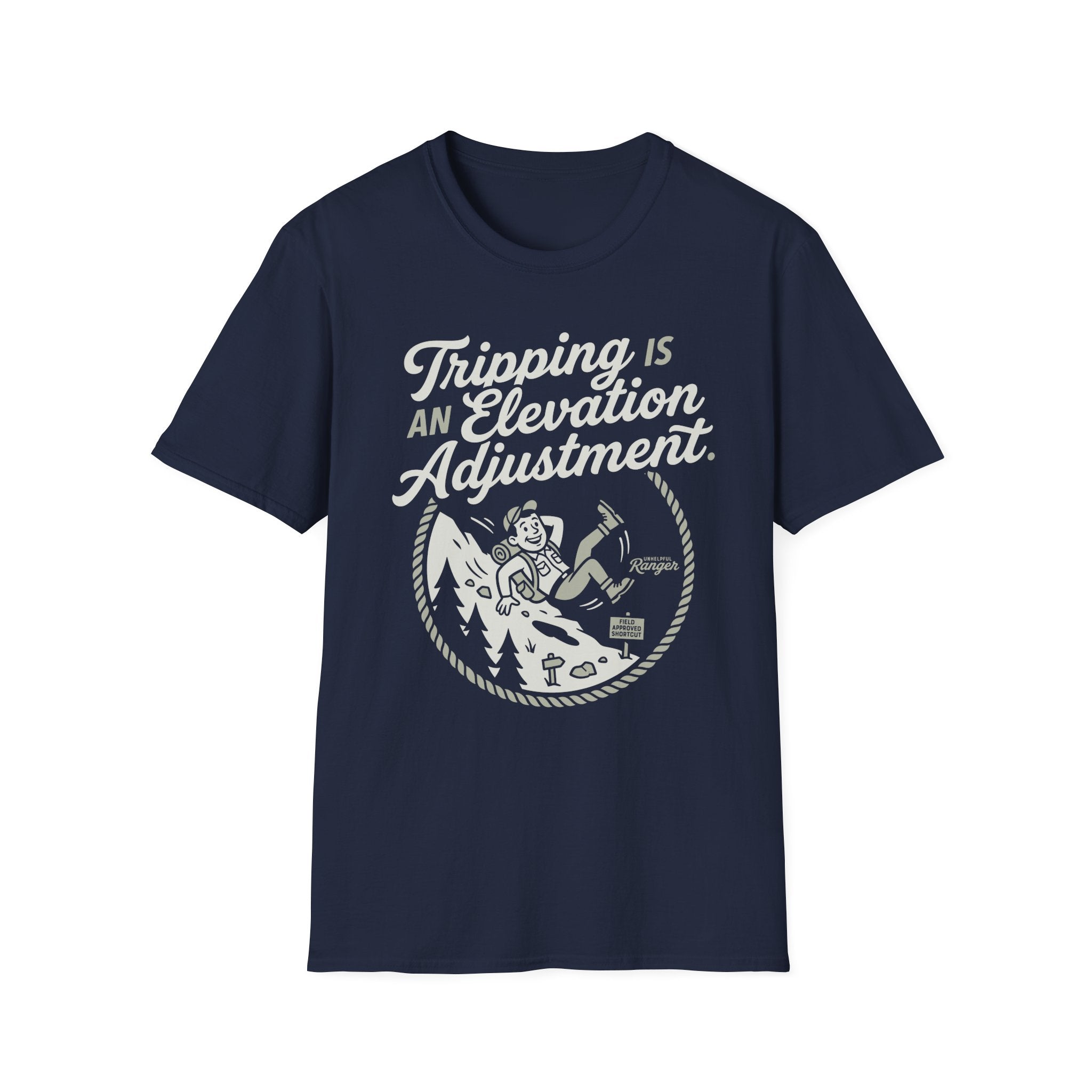 Tripping is an Elevation Adjustment T-Shirt
