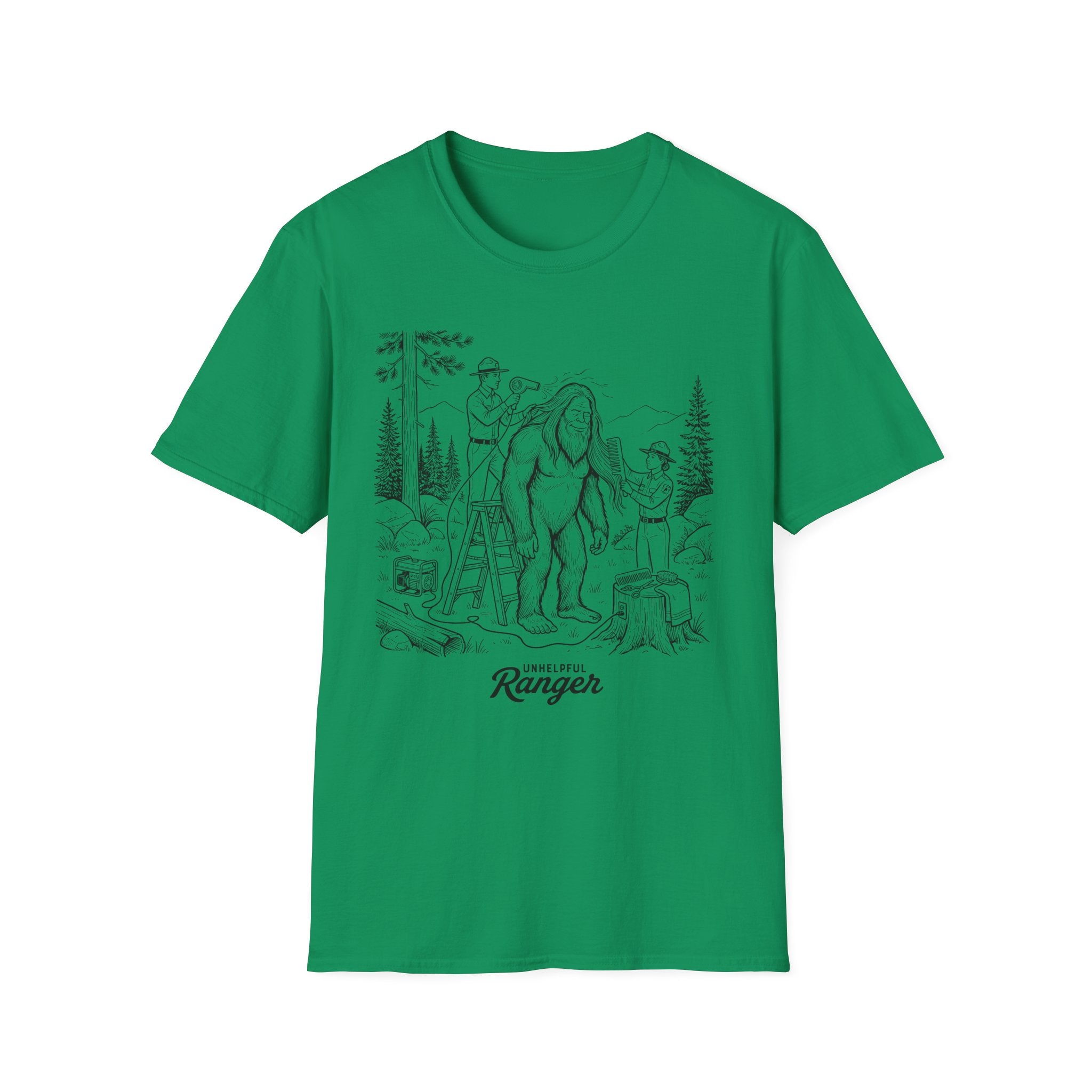 Sasquatch Forest Salon T-Shirt