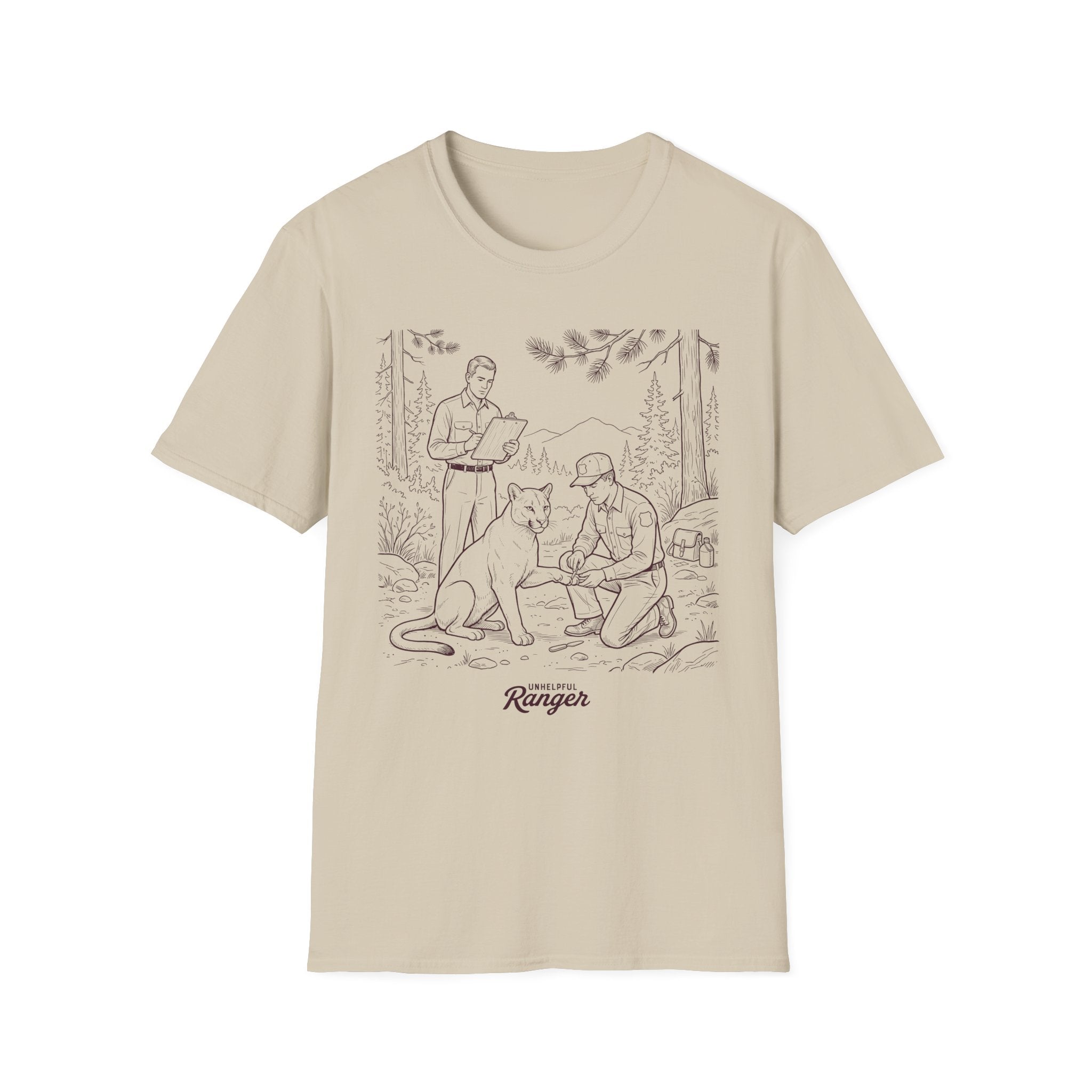 Mountain Lion Manicure T-Shirt