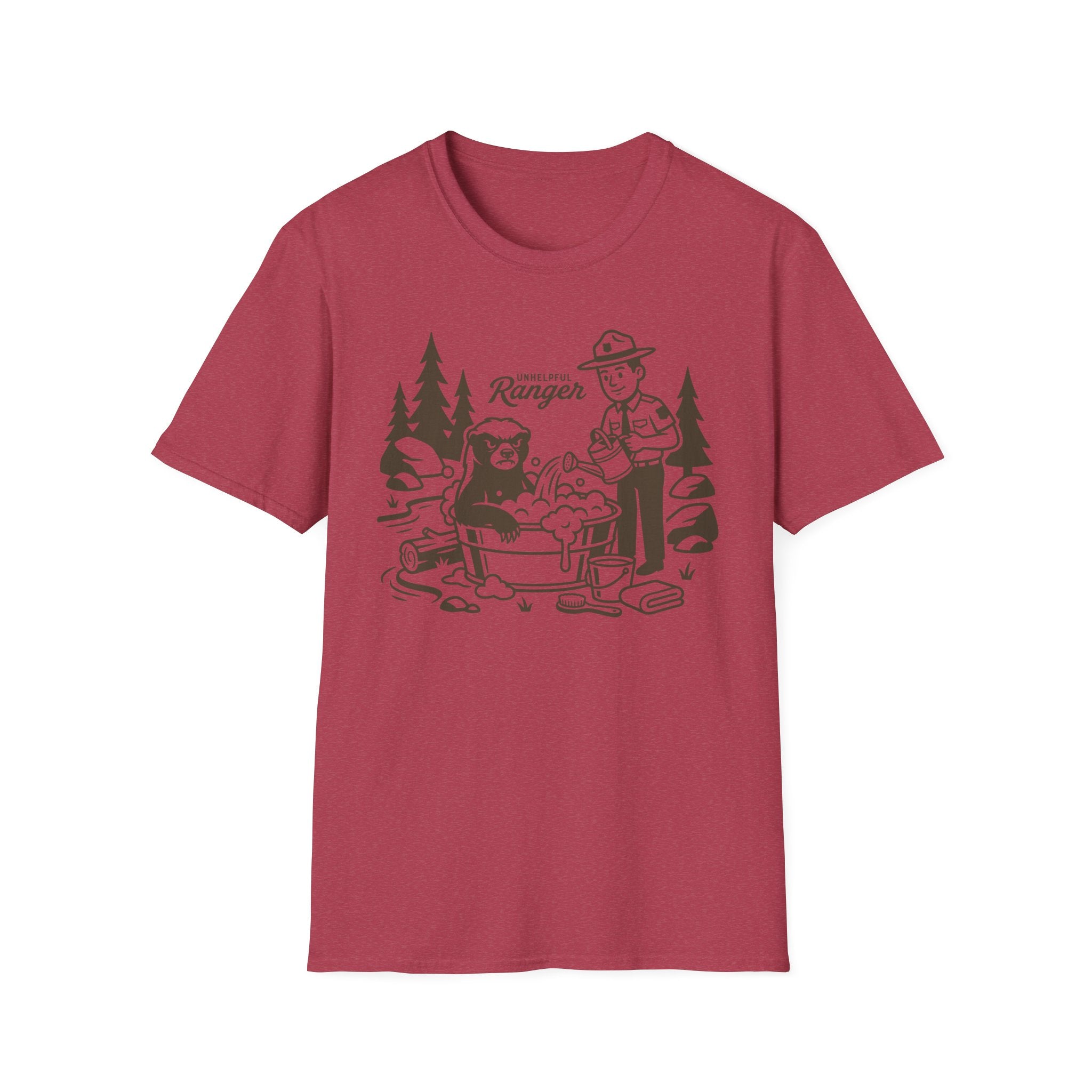 Honey Badger Bath Time T-Shirt
