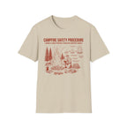 Campfire Safety Procedure T-Shirt