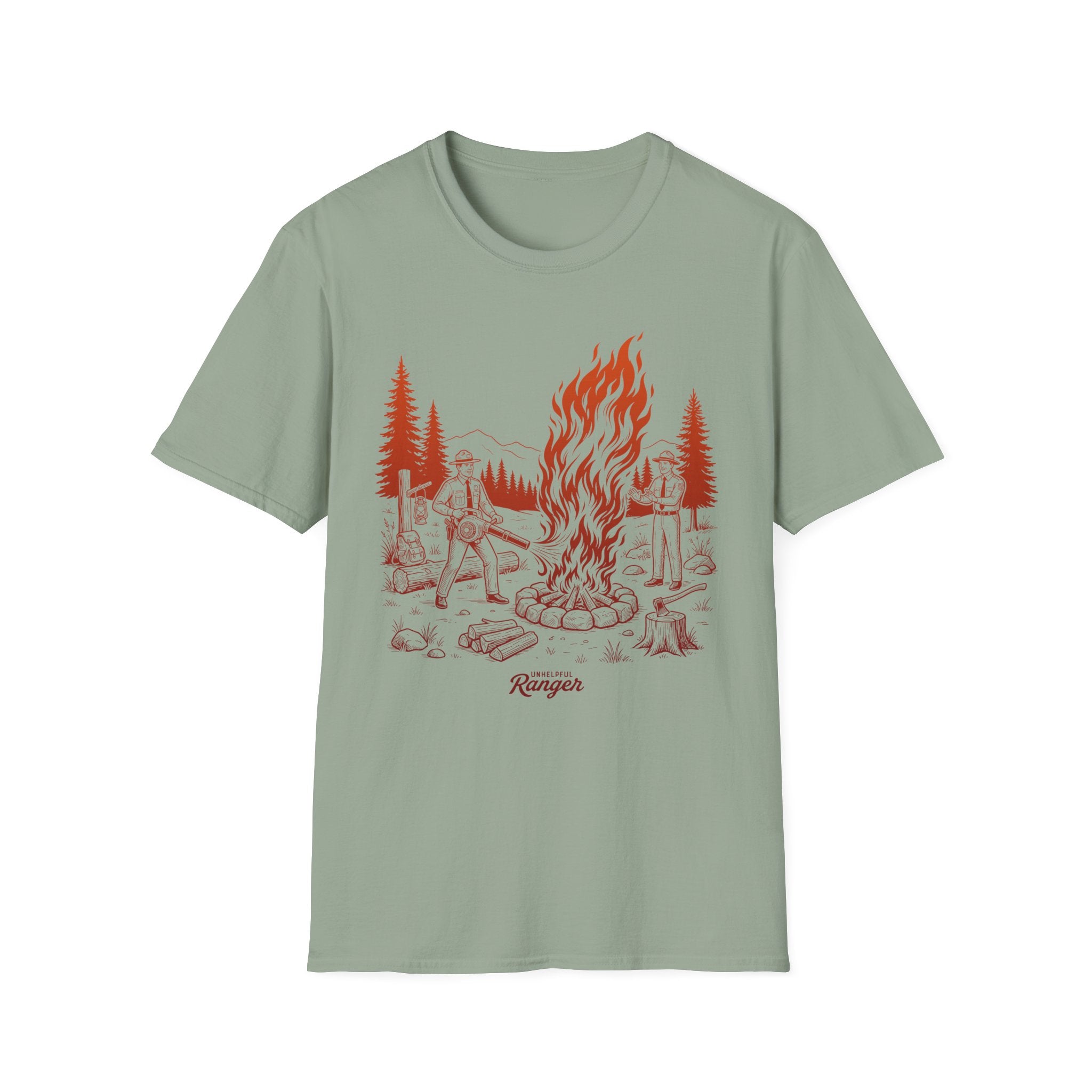 Leaf Blower Fire Protocol T-Shirt