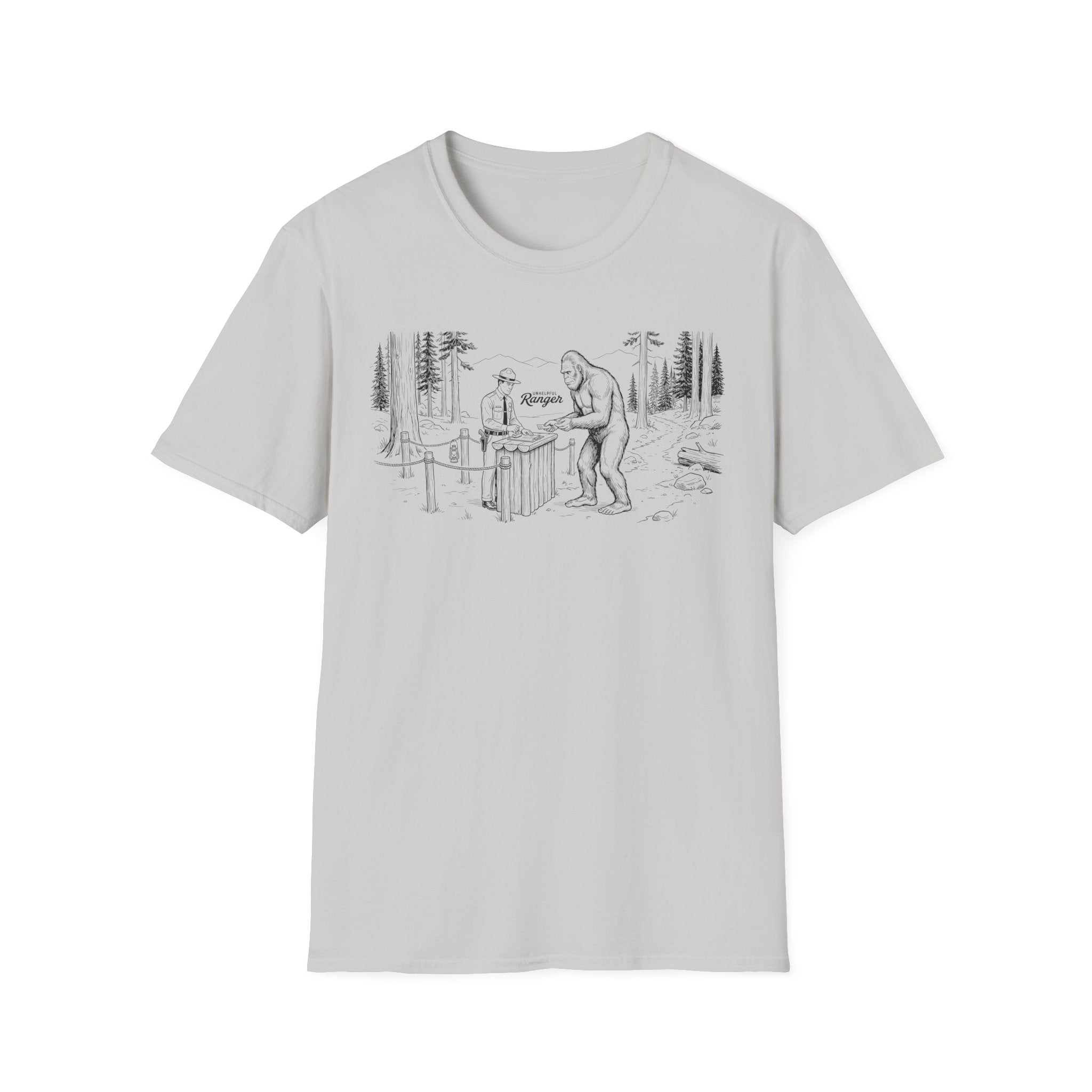 Bigfoot Passport Review T-Shirt