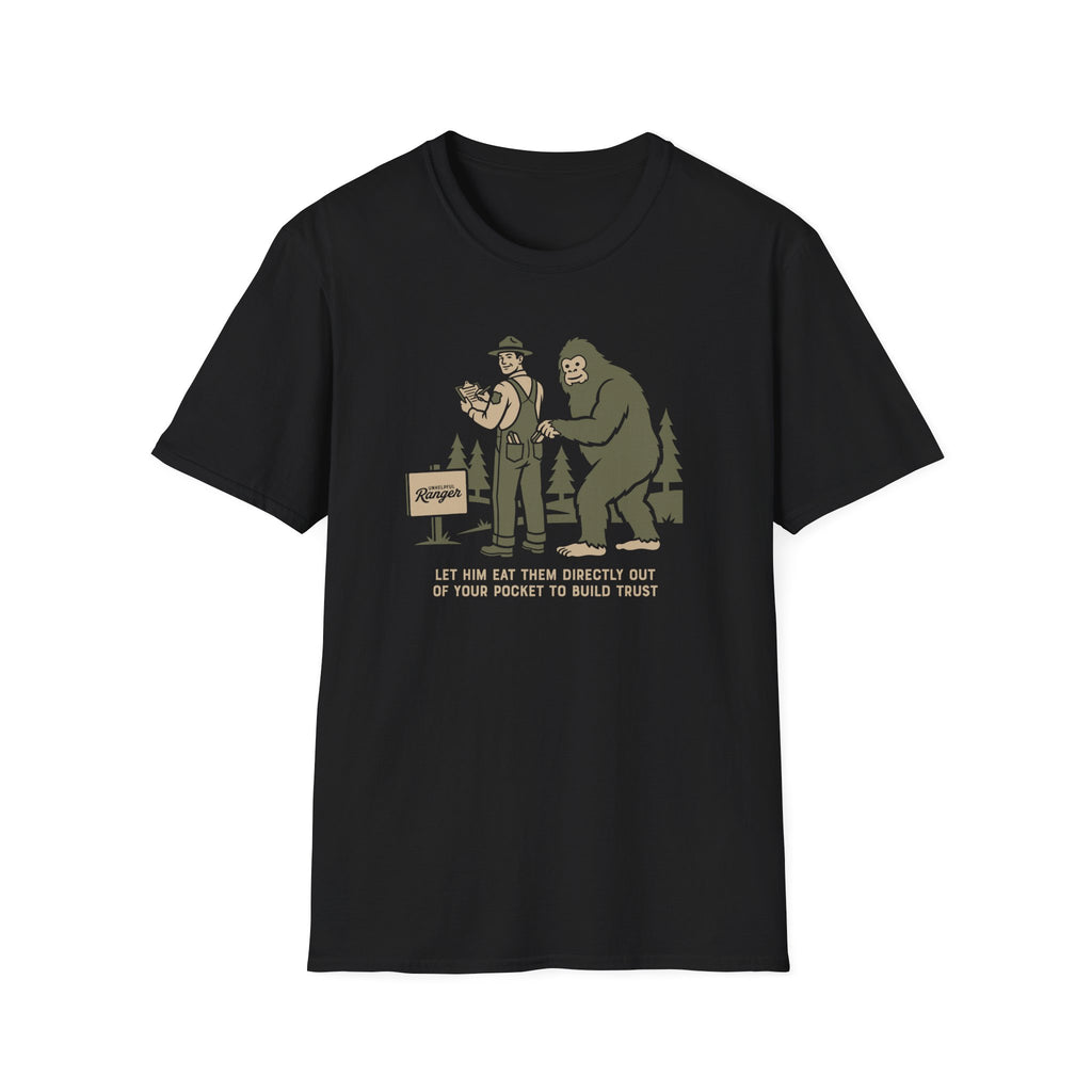 Sasquatch Hot Dog Secrets T-Shirt