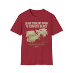 Leave Coolers Open to Confuse Bears T-Shirt