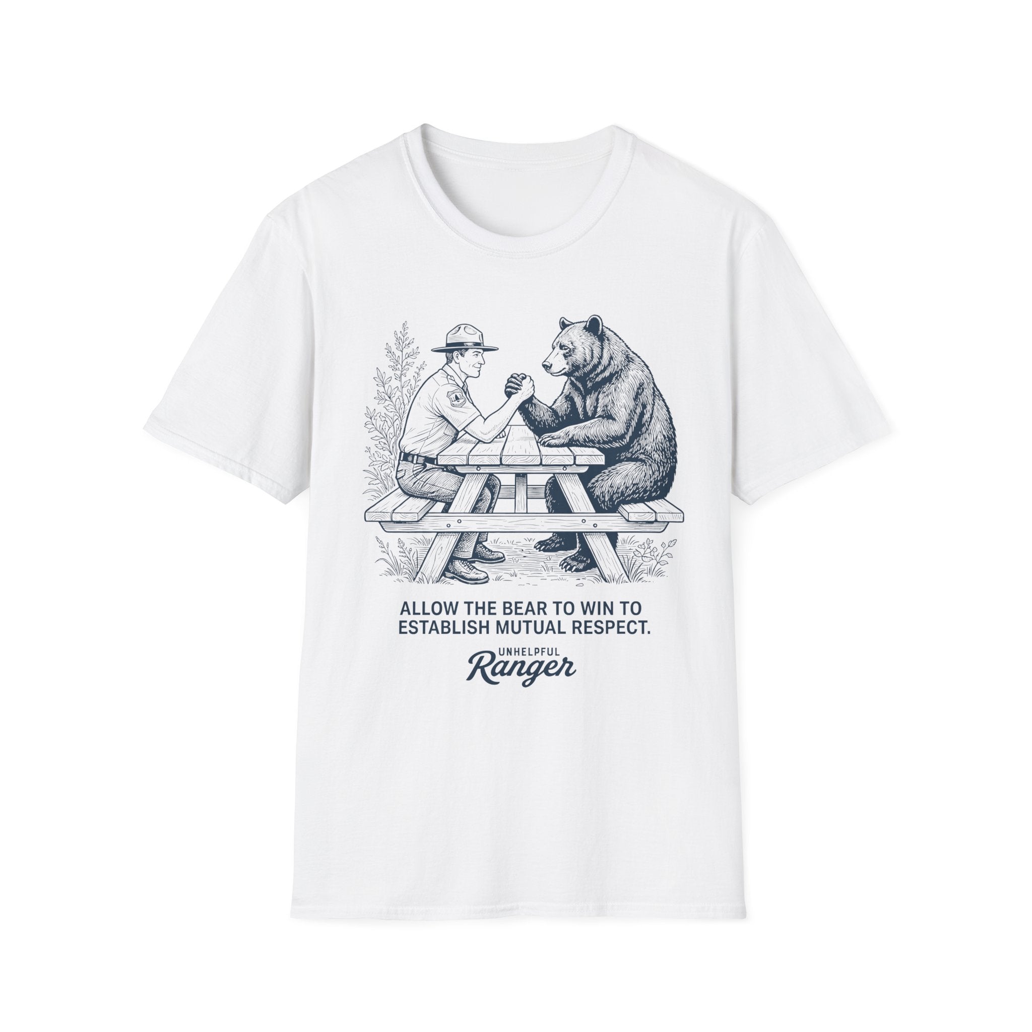 Bear Arm Wrestle T-Shirt