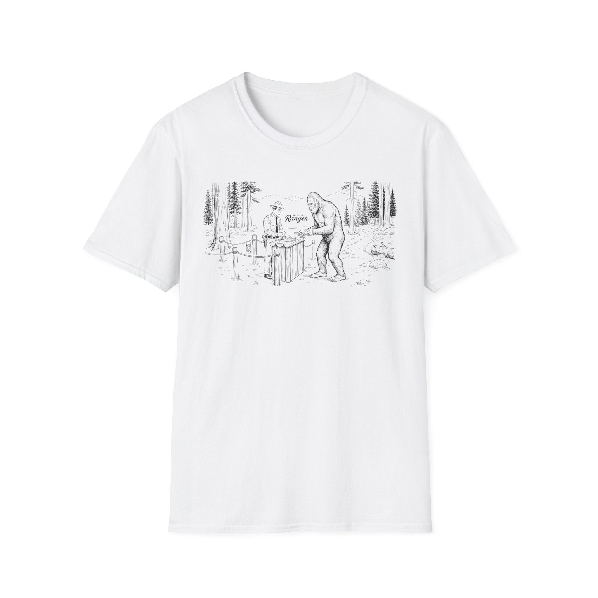 Bigfoot Passport Review T-Shirt