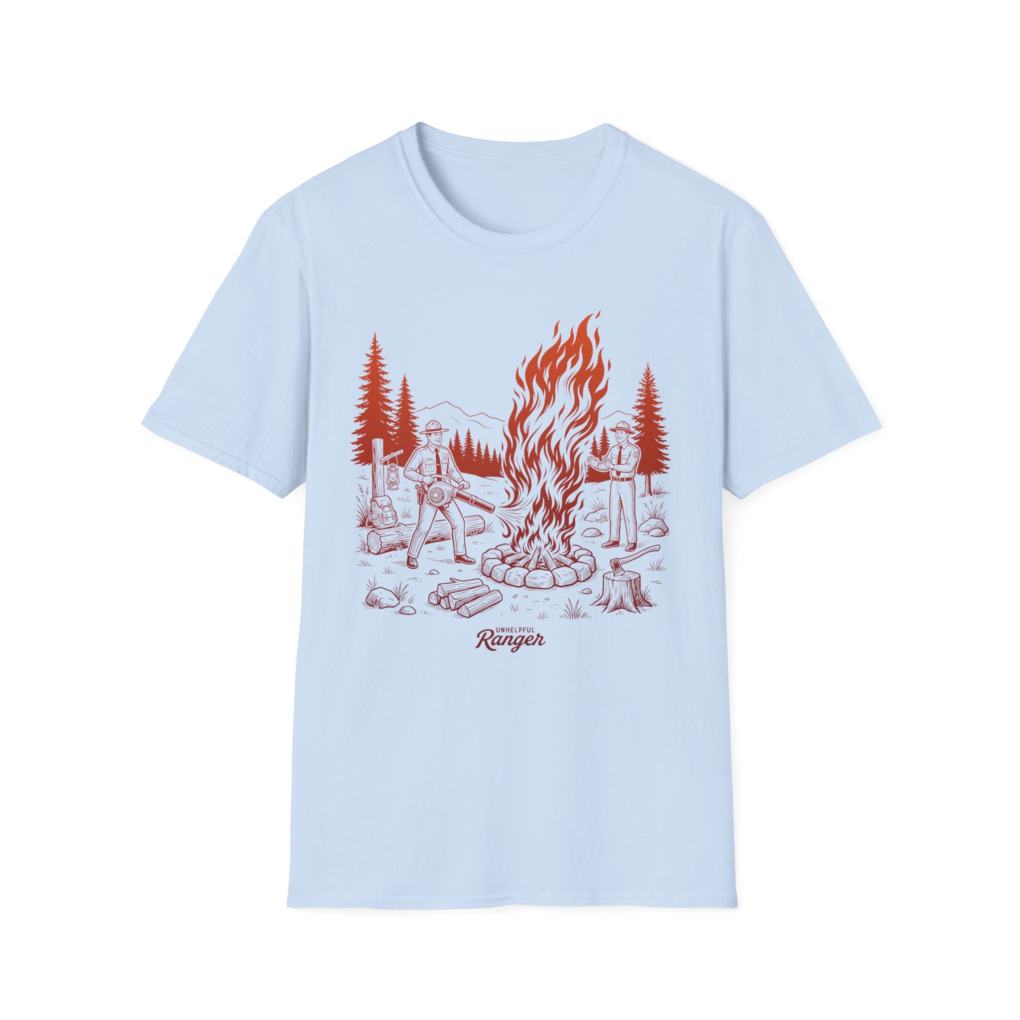Leaf Blower Fire Protocol T-Shirt