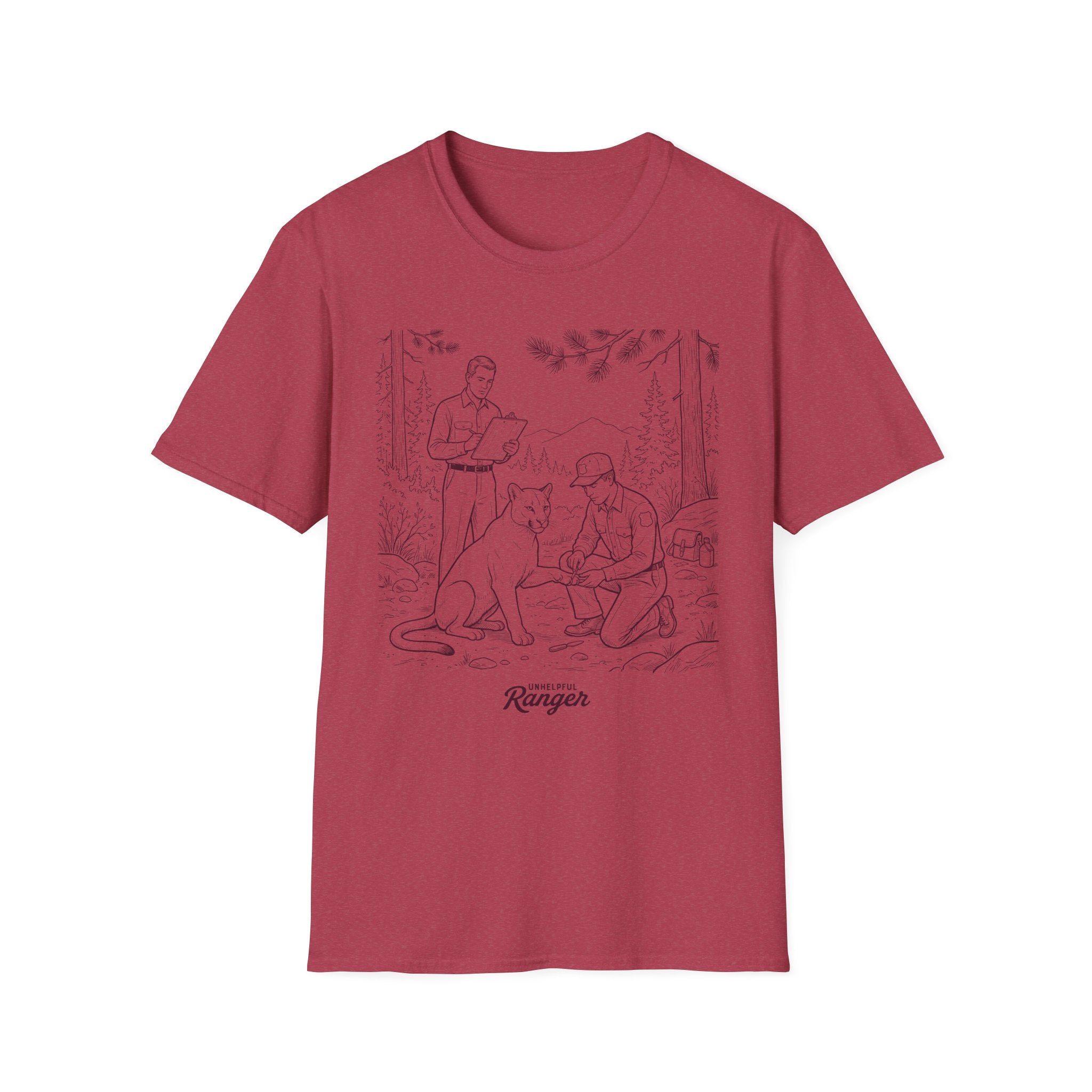 Mountain Lion Manicure T-Shirt