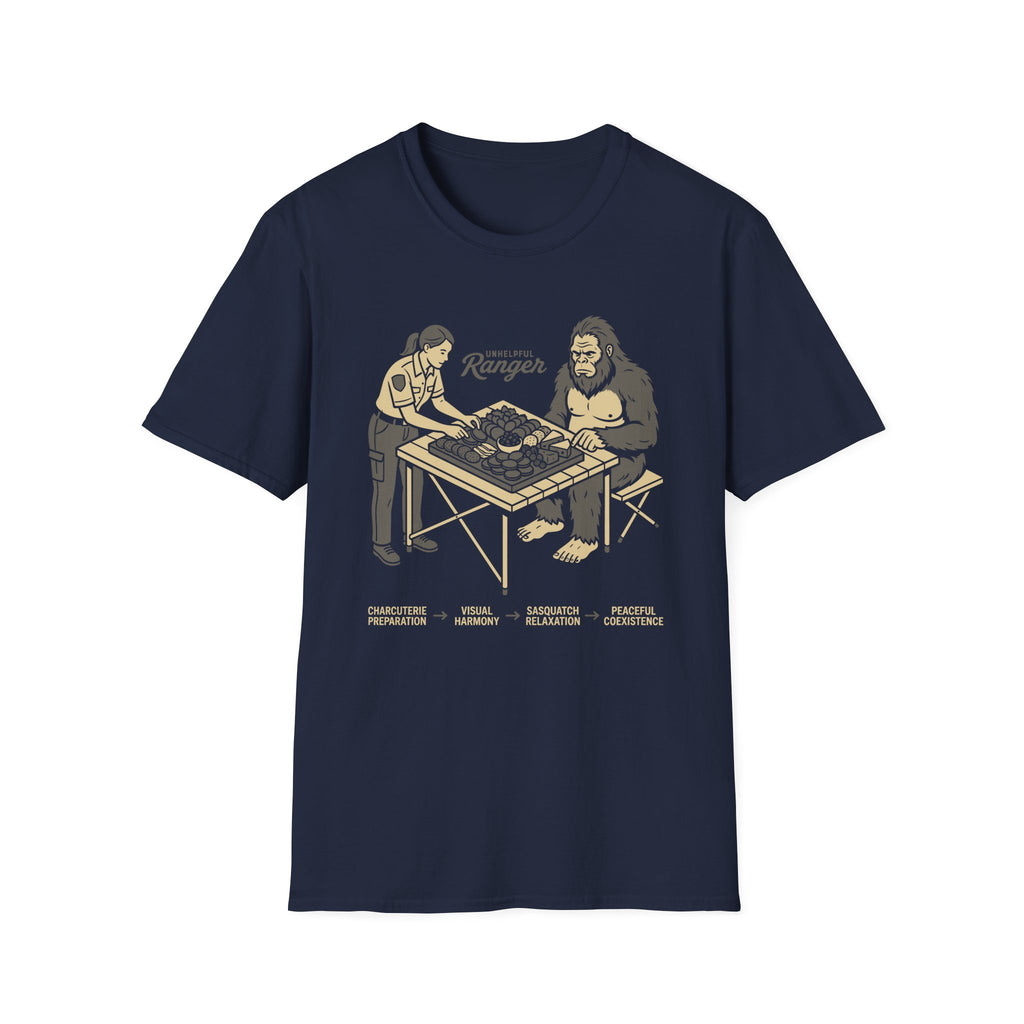 Sasquatch Grazing Board T-Shirt