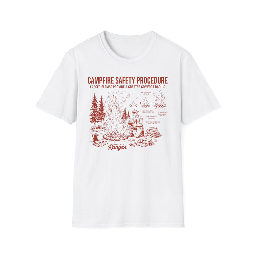 Campfire Safety Procedure T-Shirt