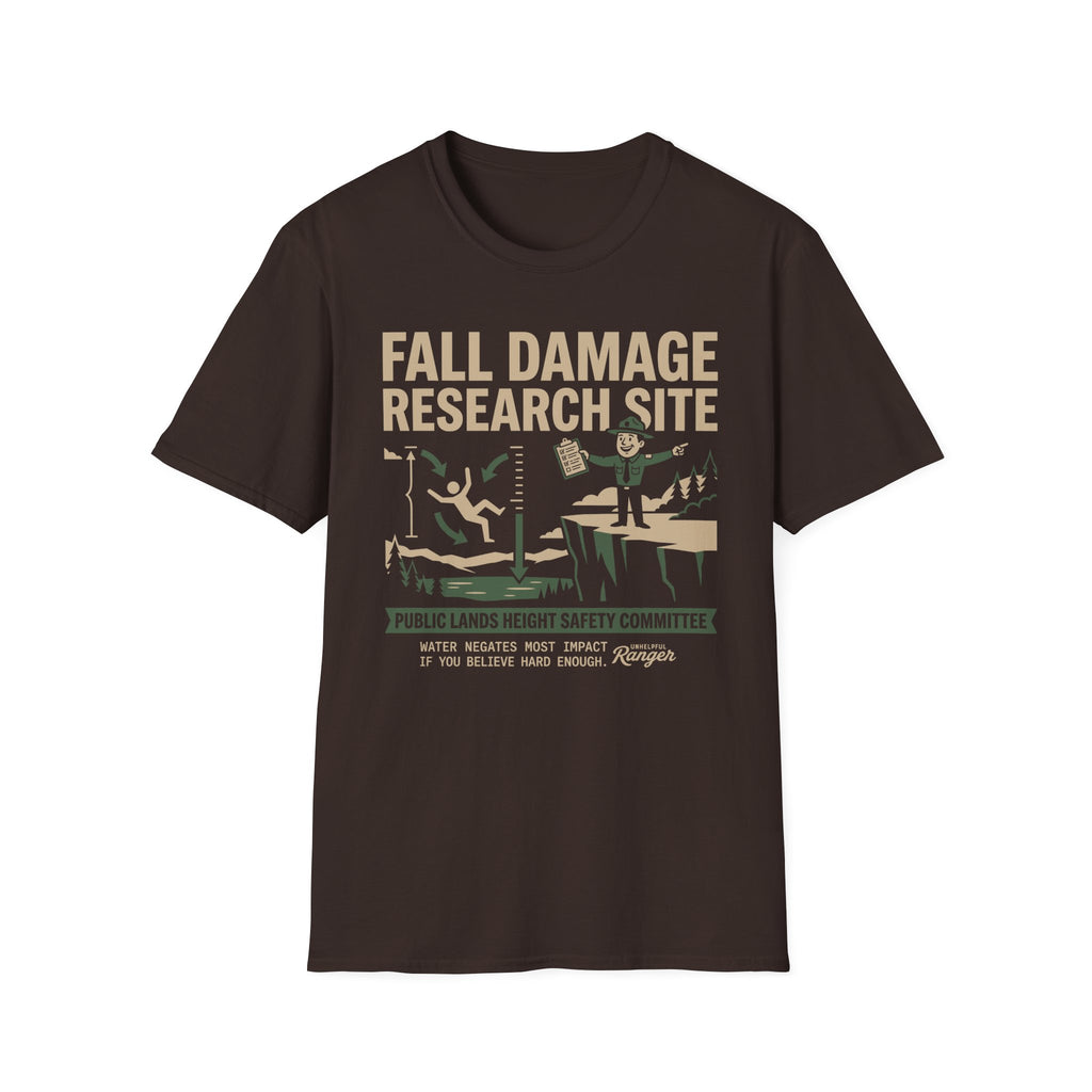 Fall Damage Research Site T-Shirt