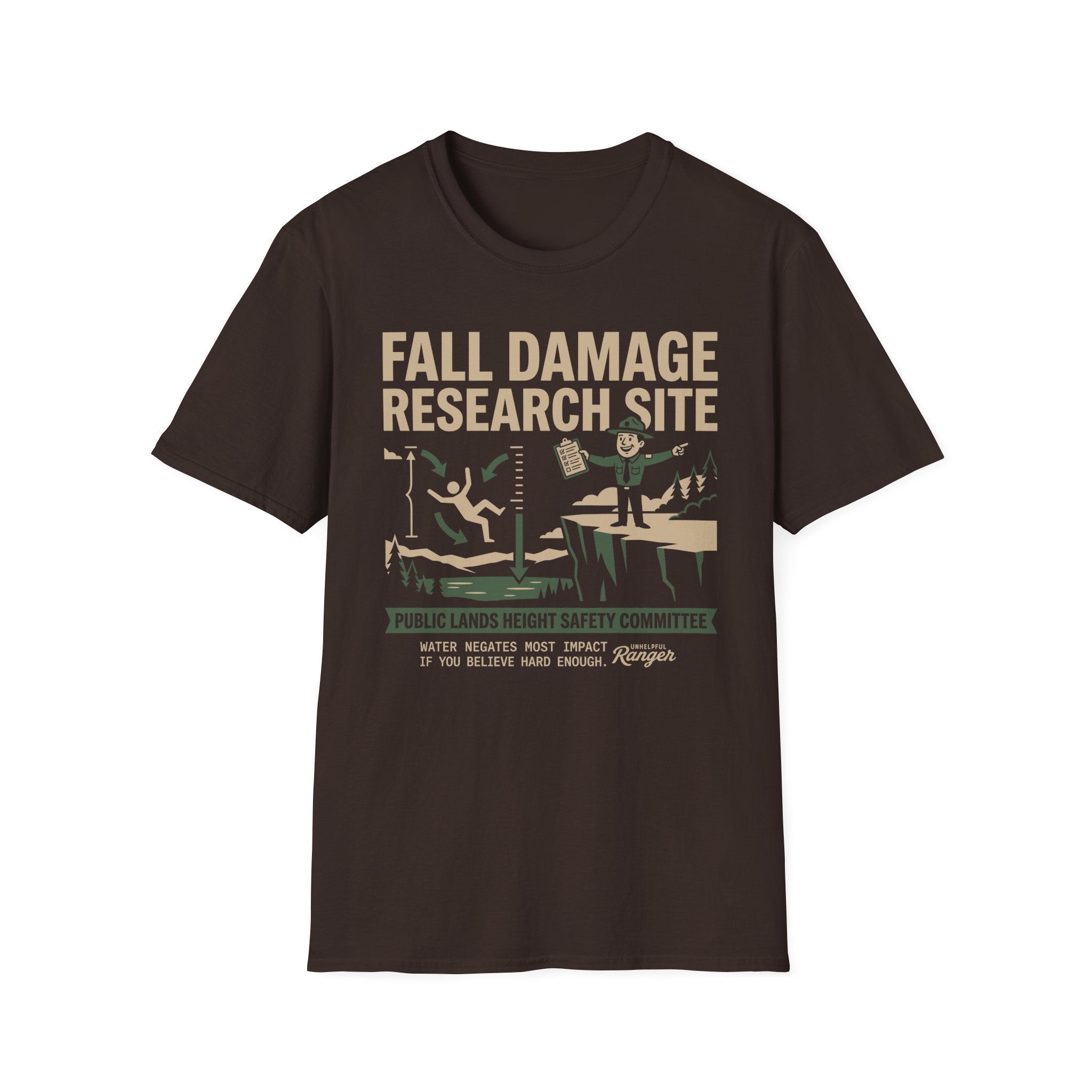 Fall Damage Research Site T-Shirt