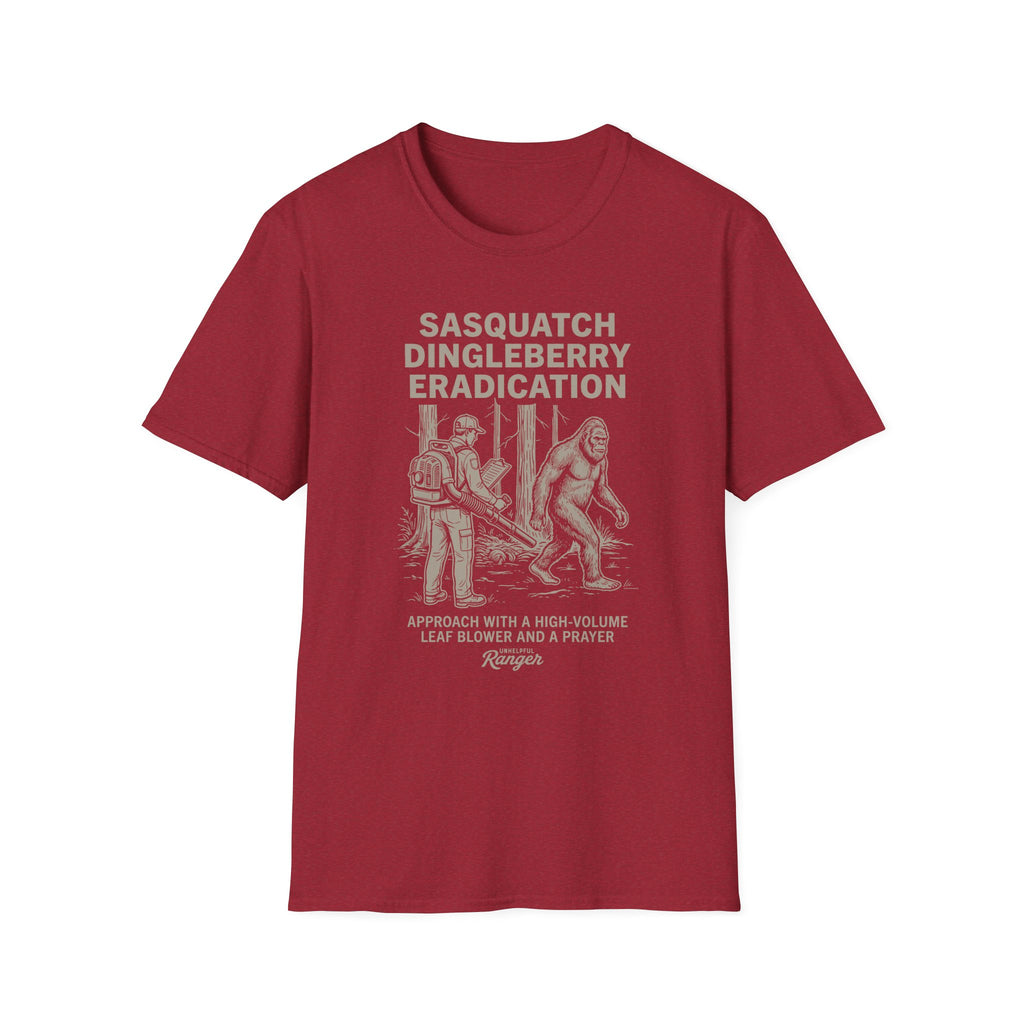 Sasquatch Dingleberry Eradication T-Shirt