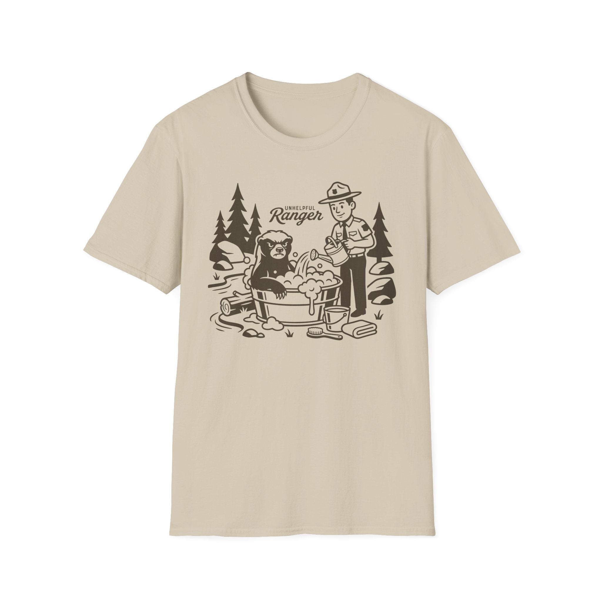 Honey Badger Bath Time T-Shirt
