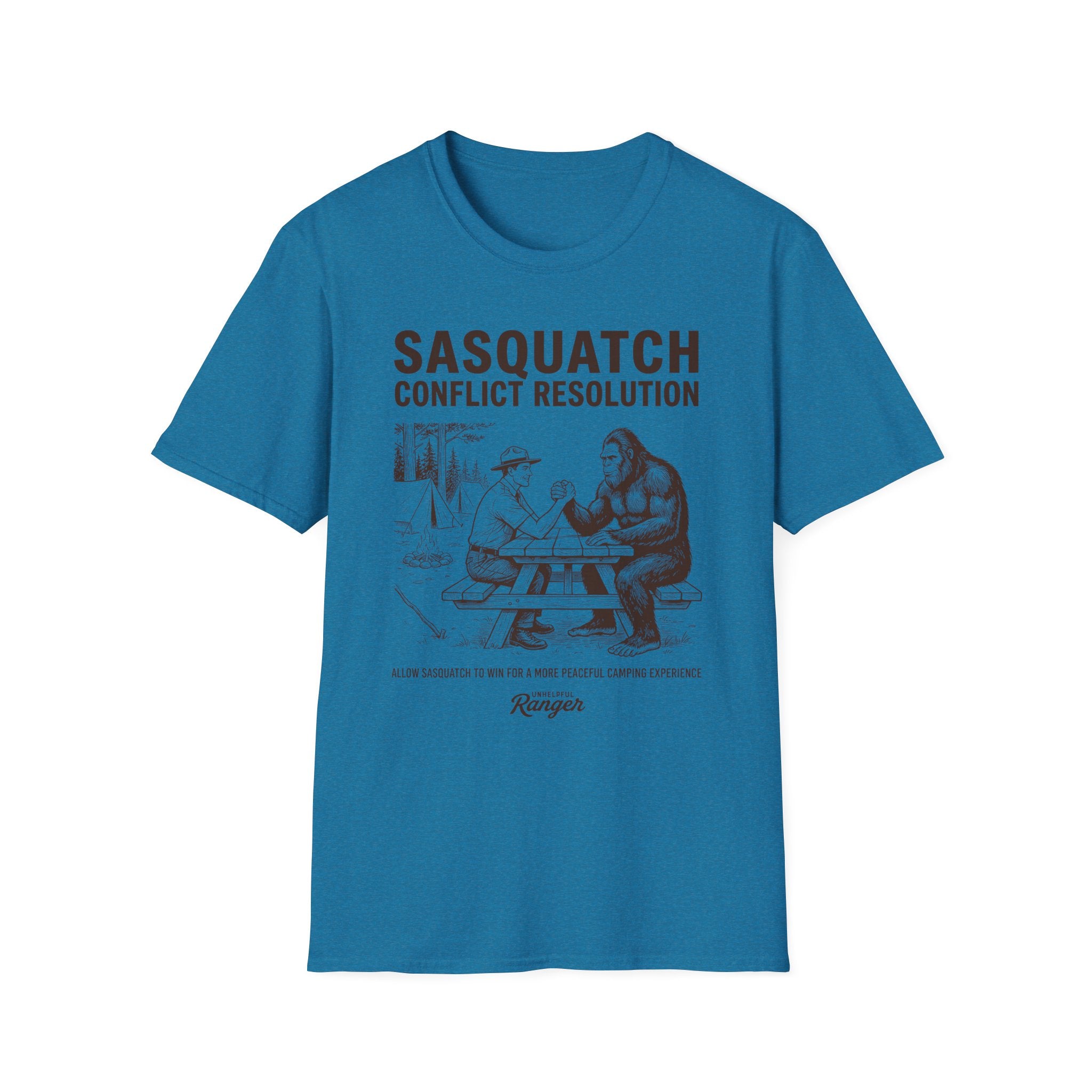 Sasquatch Arm Wrestle T-Shirt