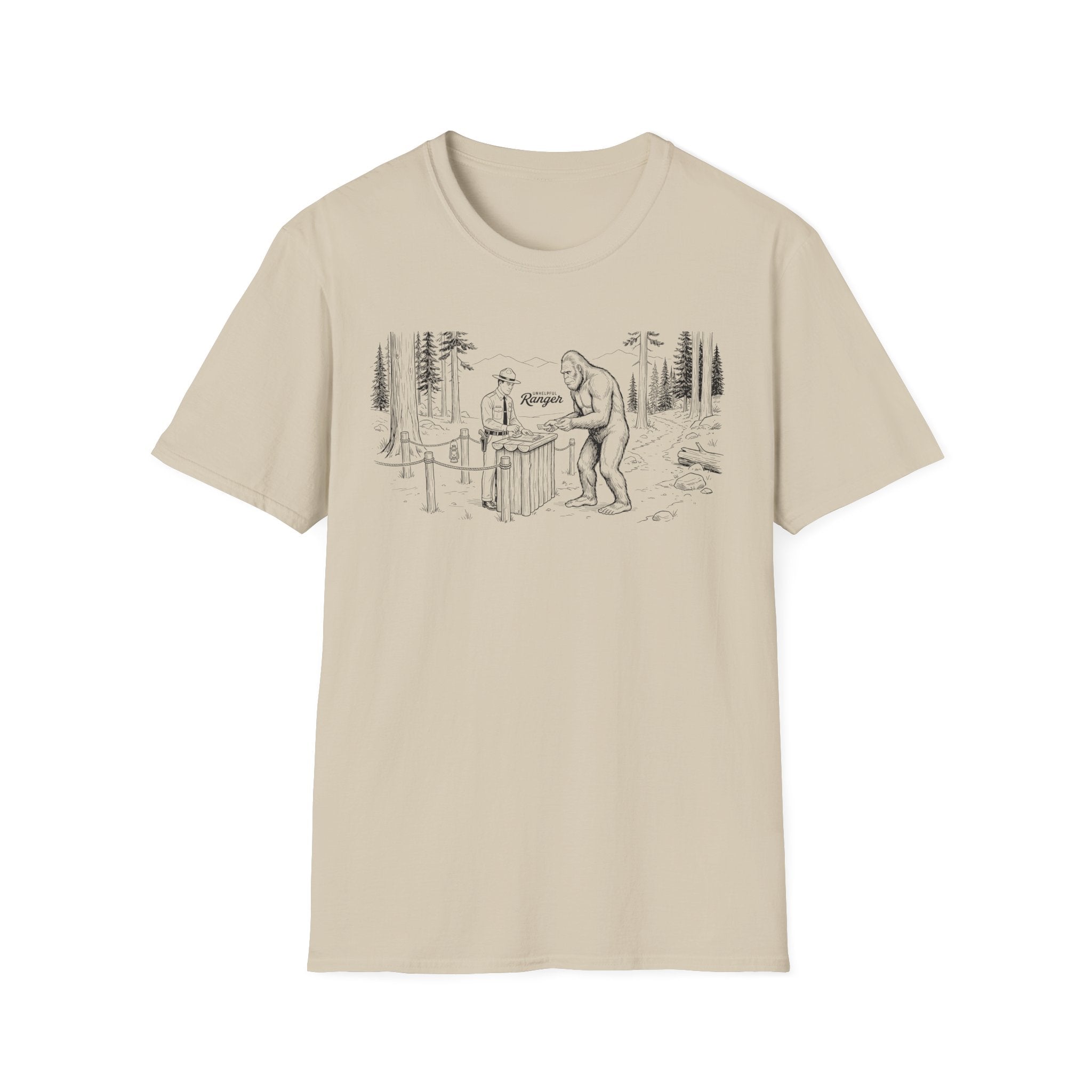 Bigfoot Passport Review T-Shirt