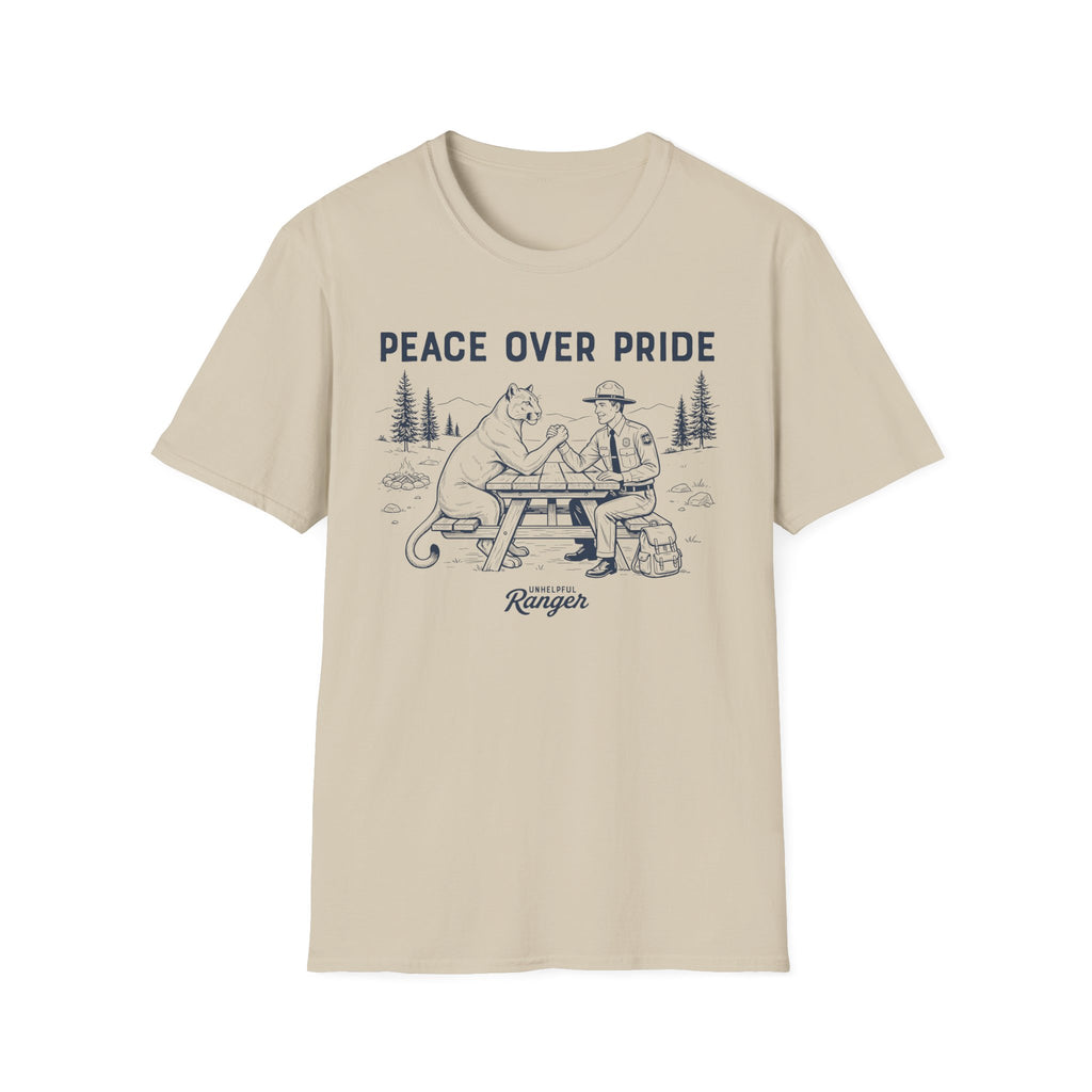 Mountain Lion Arm Wrestle T-Shirt