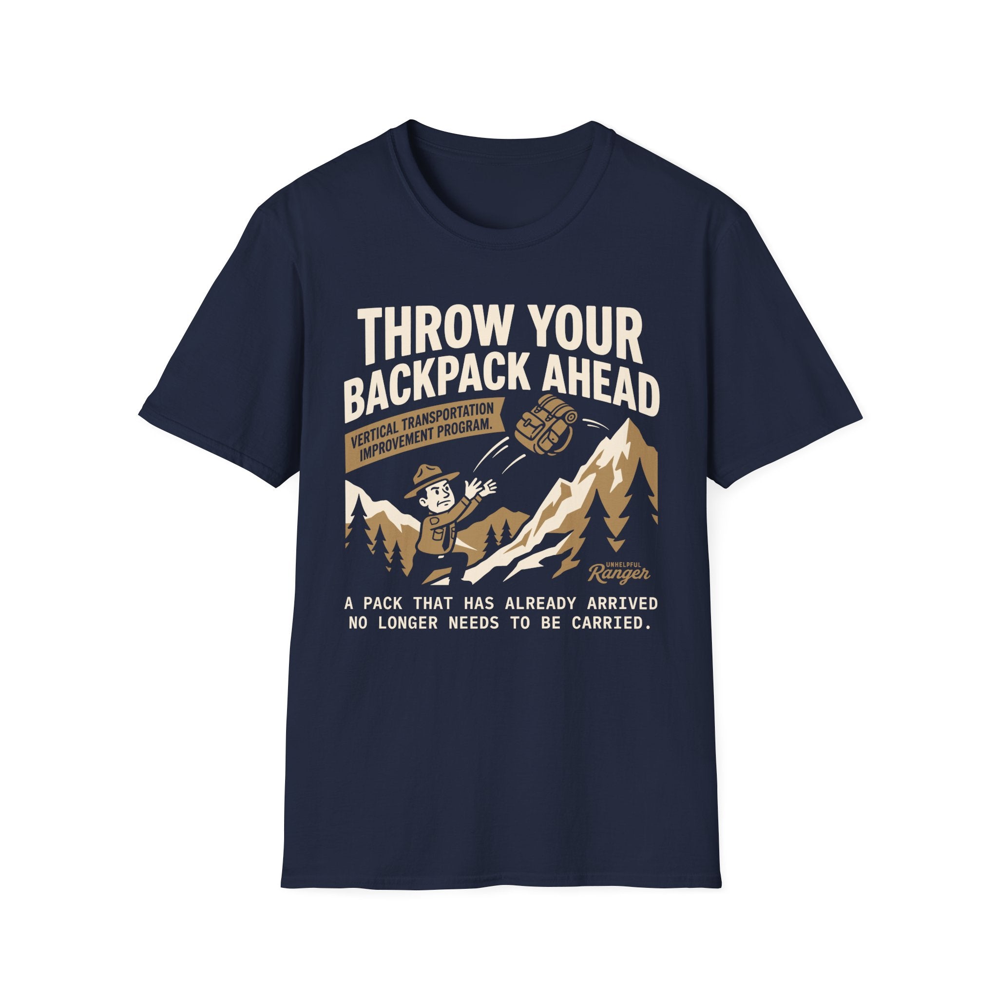 Throw Your Backpack Ahead T-Shirt