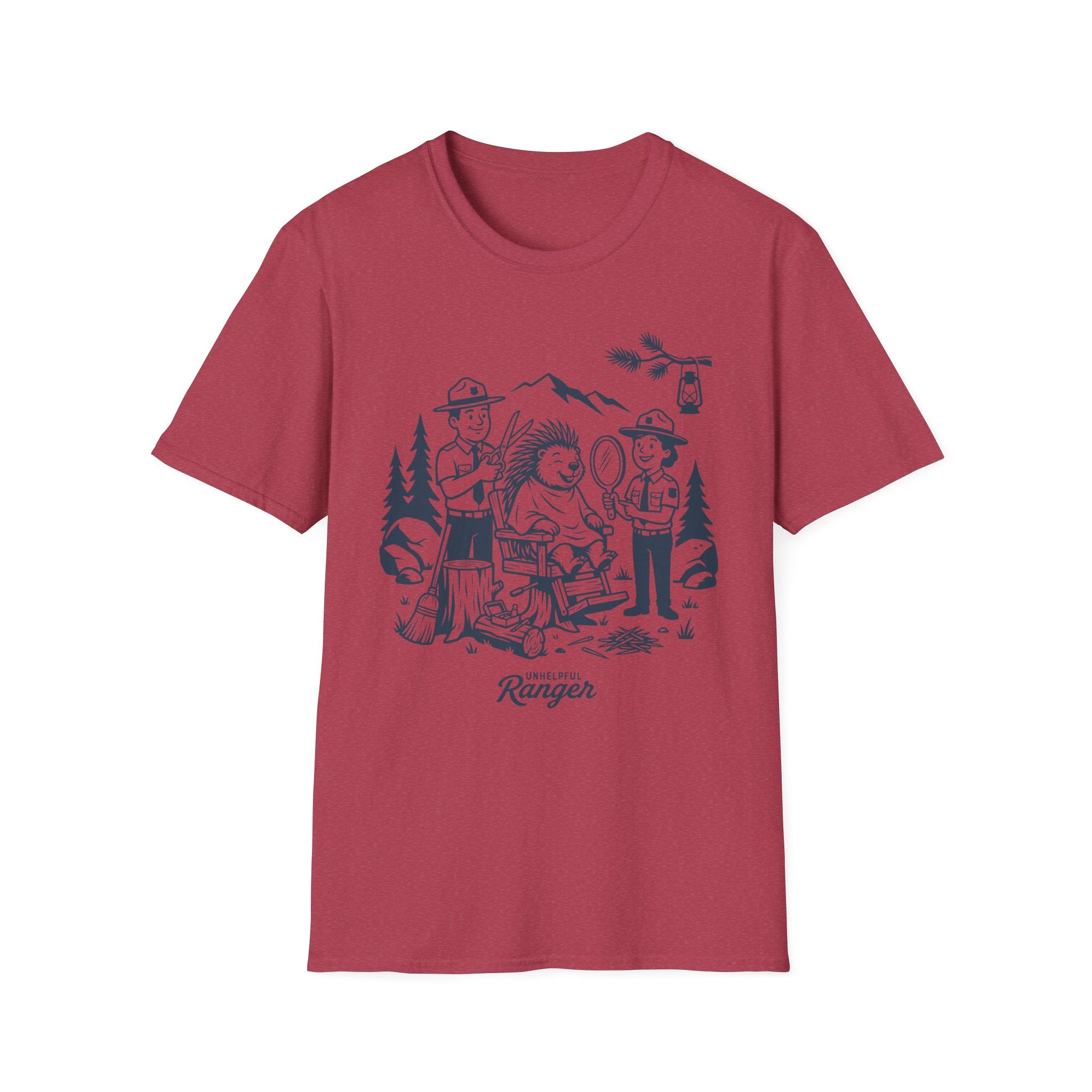 Porcupine Barber Shop T-Shirt