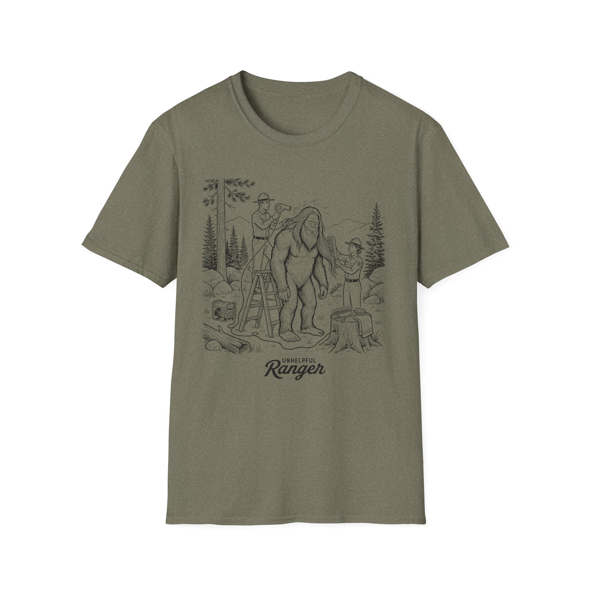 Sasquatch Forest Salon T-Shirt