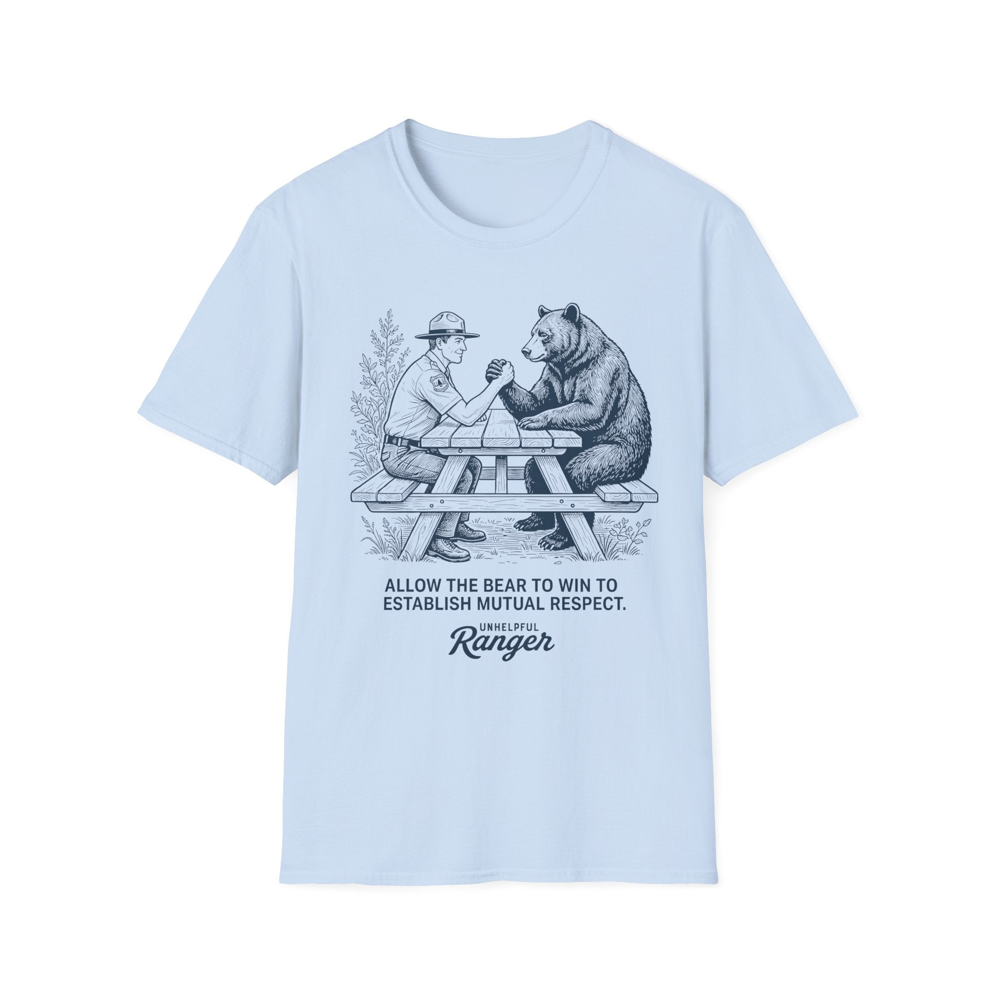 Bear Arm Wrestle T-Shirt